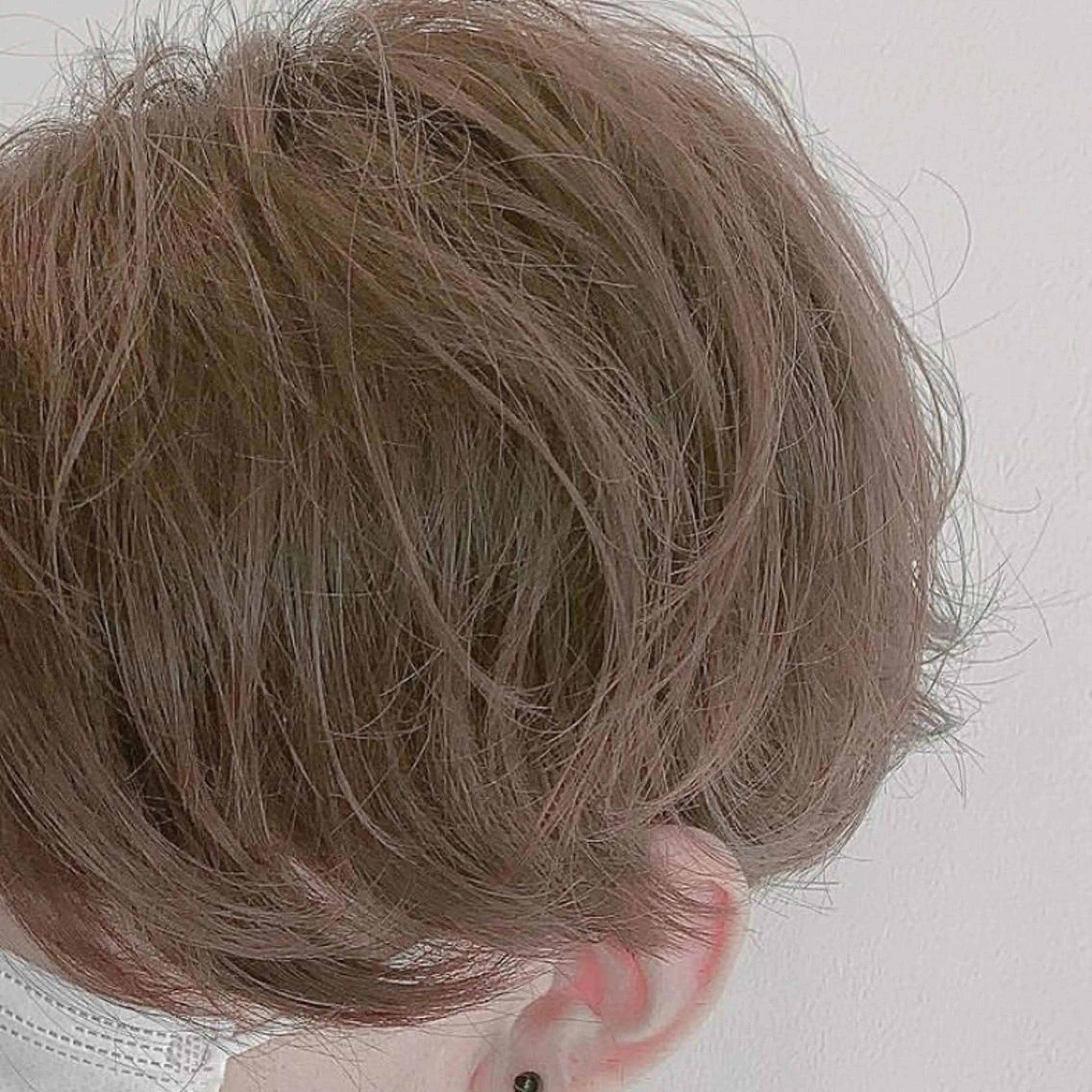 ショート メンズ 杉木 勝太のヘアスタイル