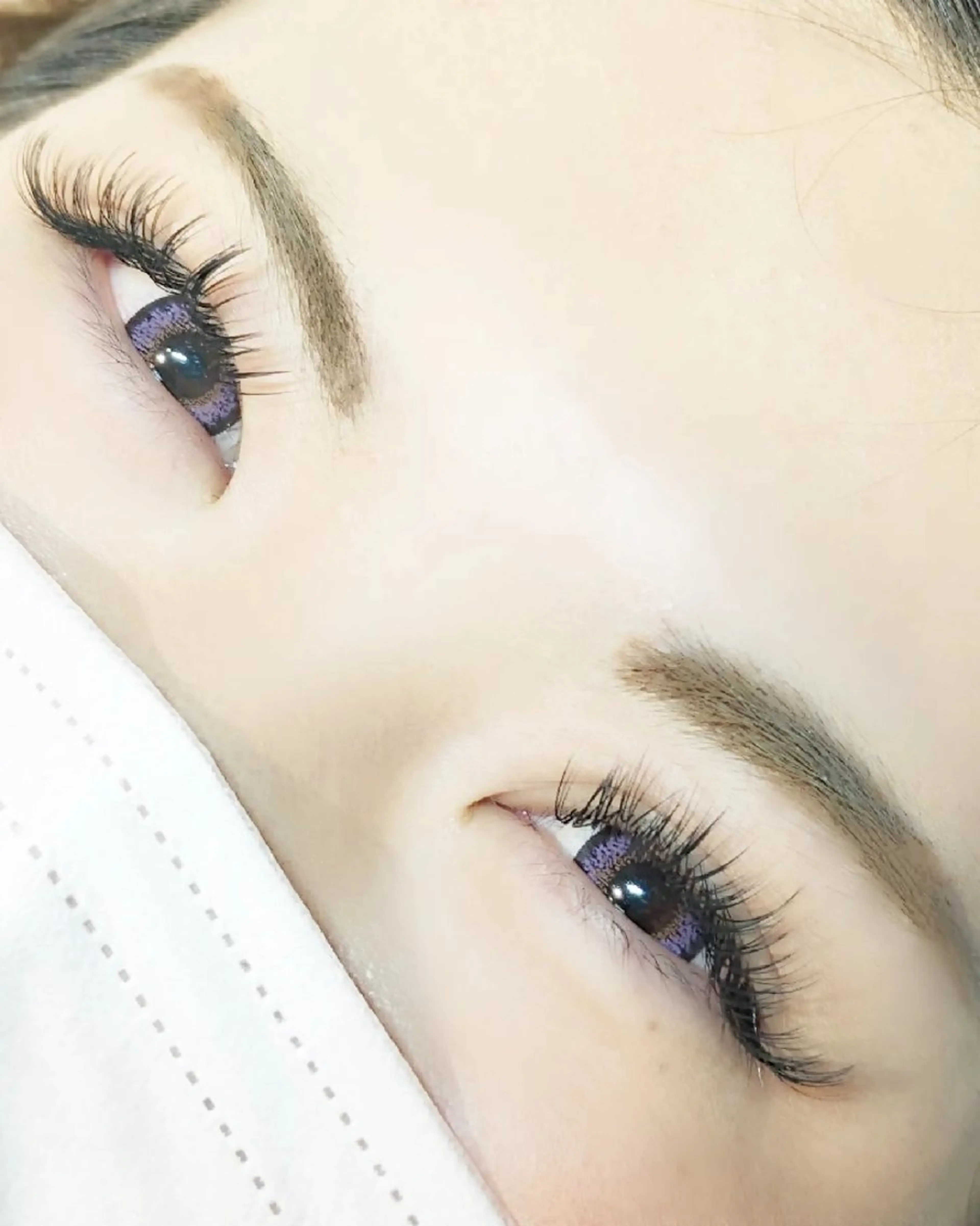 マツエク・マツパ Cカール フラットラッシュ マツエク 〚Ａ ｍａｄｅ〛 エーメイドのマツエク・マツパデザイン