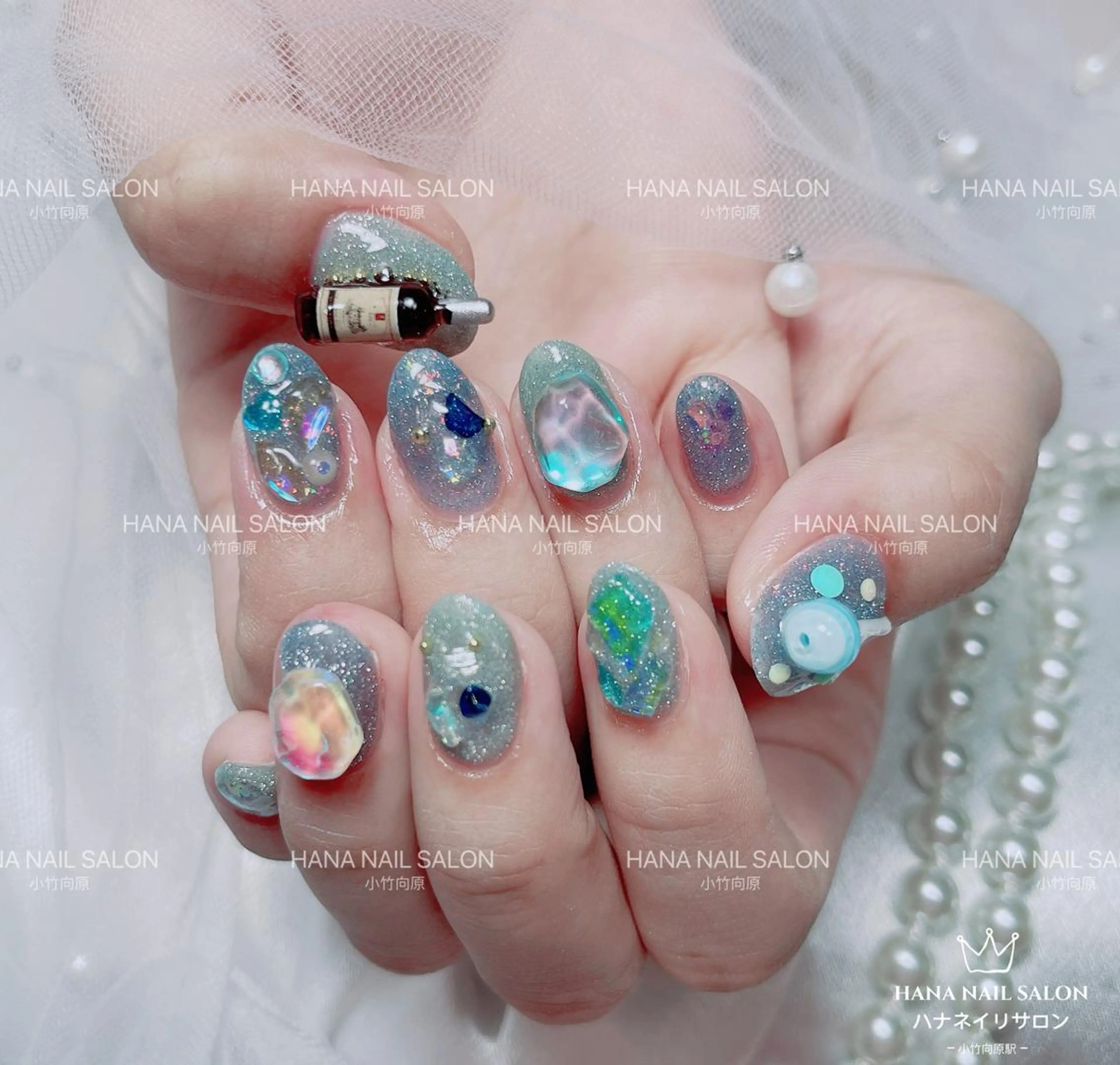 ネイル ハンドネイル HANA ART NAIL SALONのネイルデザイン