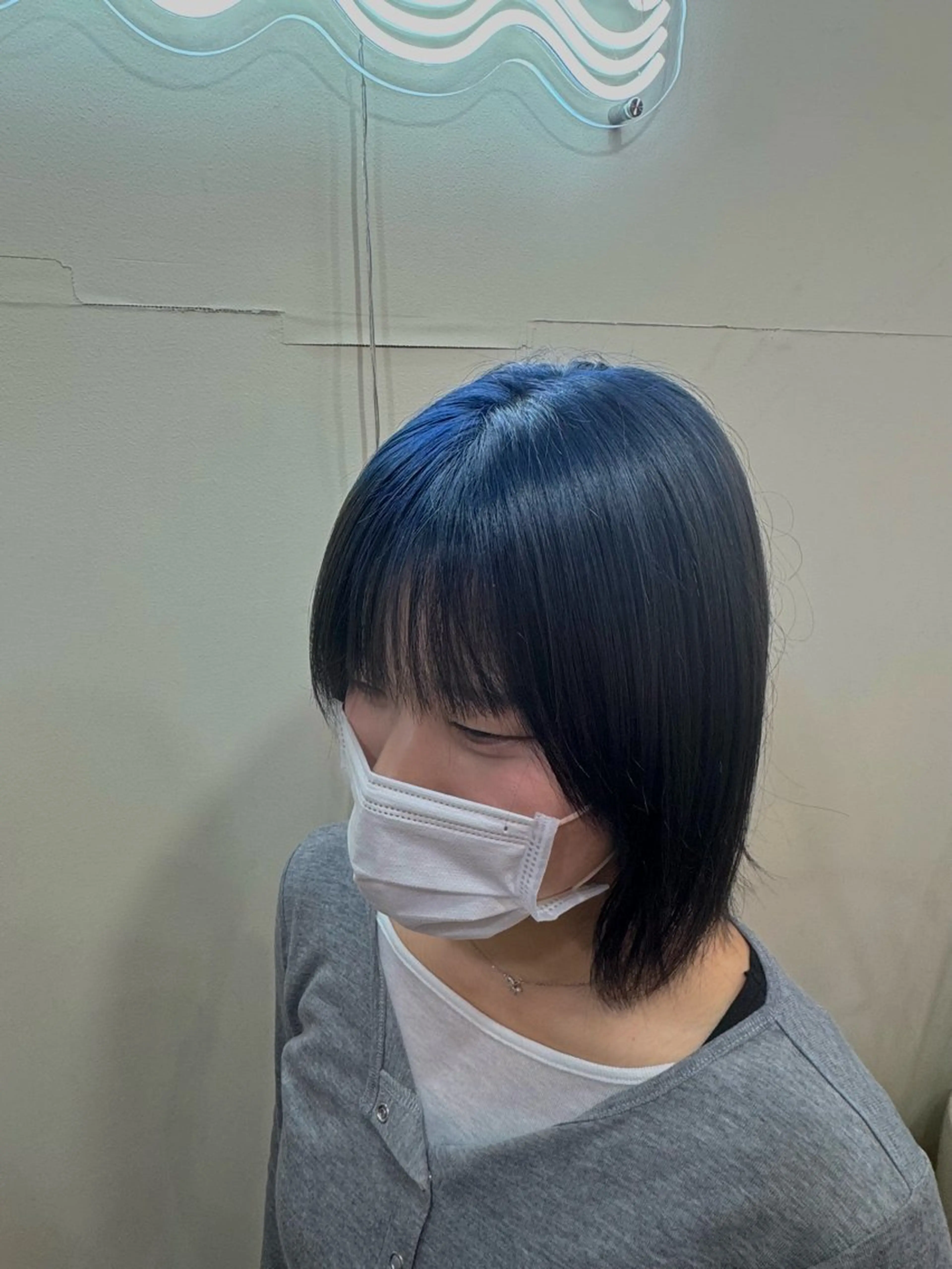 ショート カラー ヘアカラー 若尾 貴斗のヘアスタイル