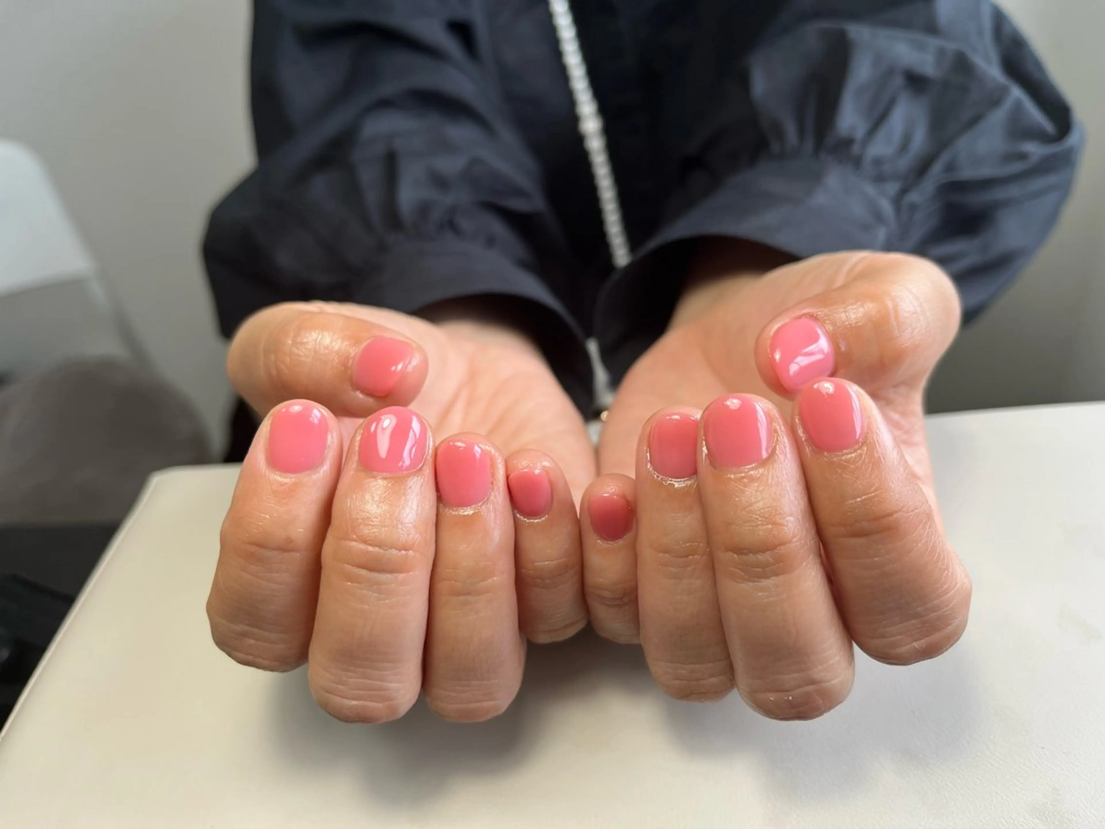 ネイル ワンカラーネイル HaneLab ꕤ︎︎·͜·のネイルデザイン