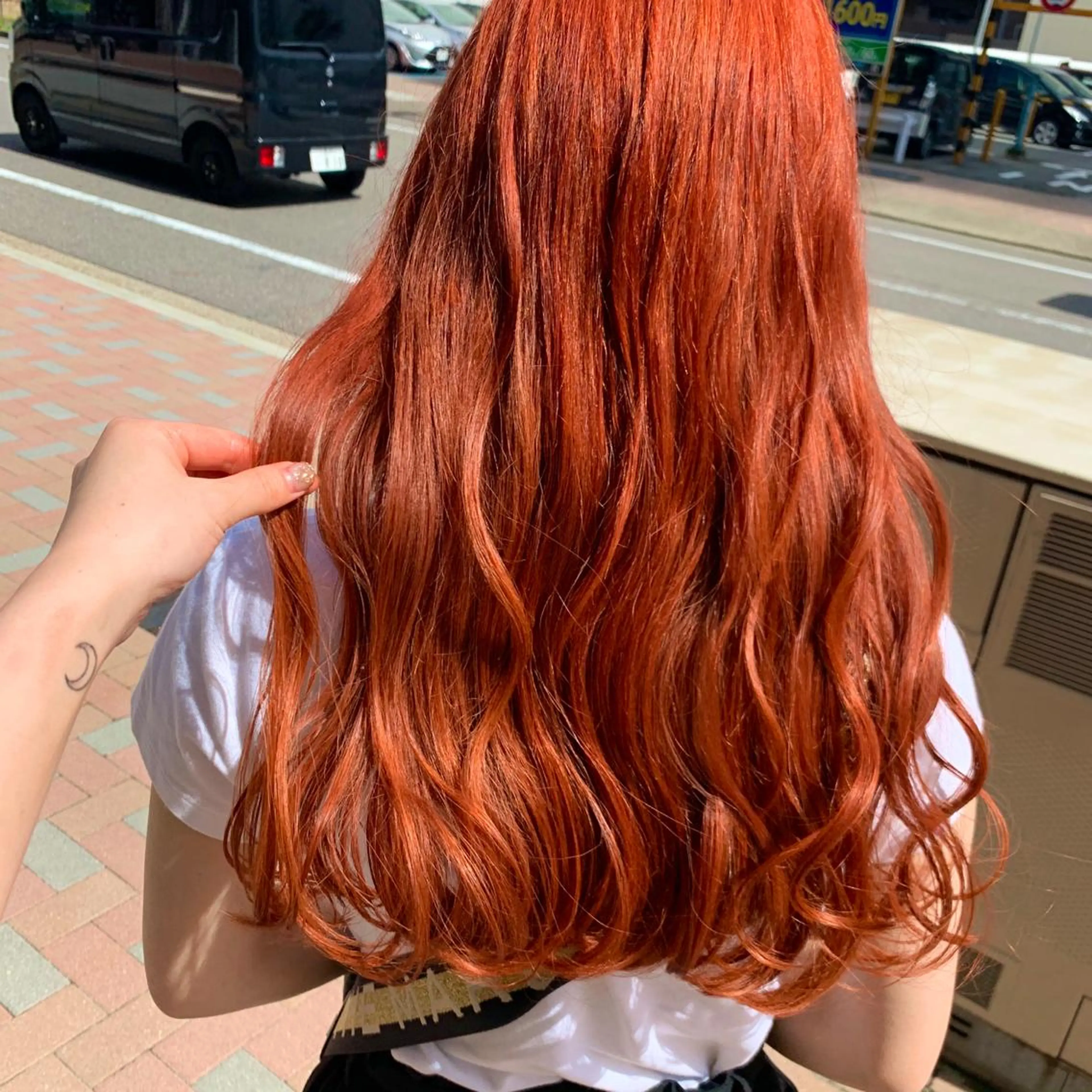 ロング カラー ヘアアレンジ マツオカ マコのヘアスタイル