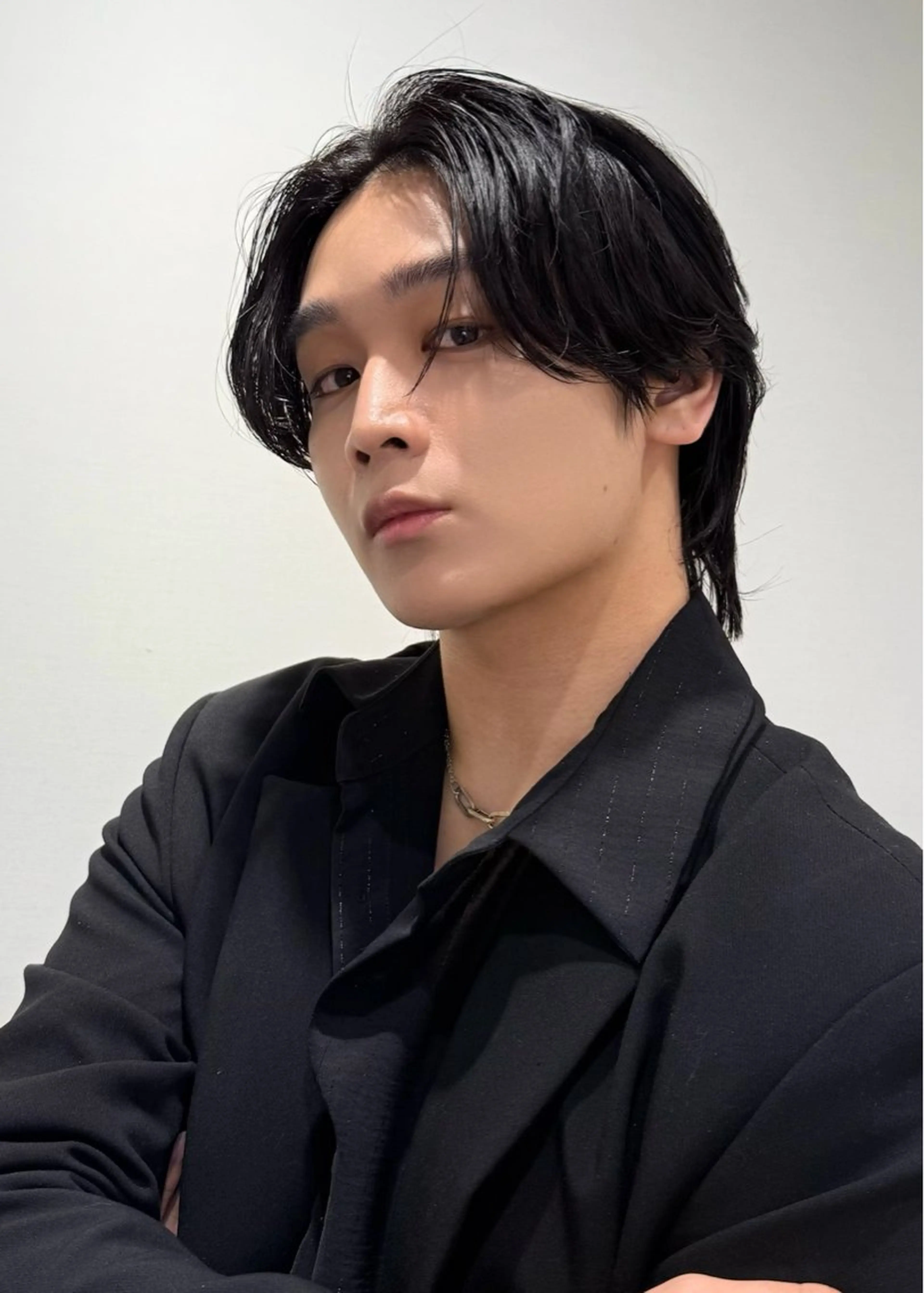 ショート メンズ メンズ韓国風 メンズウルフカット 韓国風ヘア ウルフカット SALOWIN吉祥寺所属・クボリョウ 吉祥寺/韓国ヘアのヘアスタイル