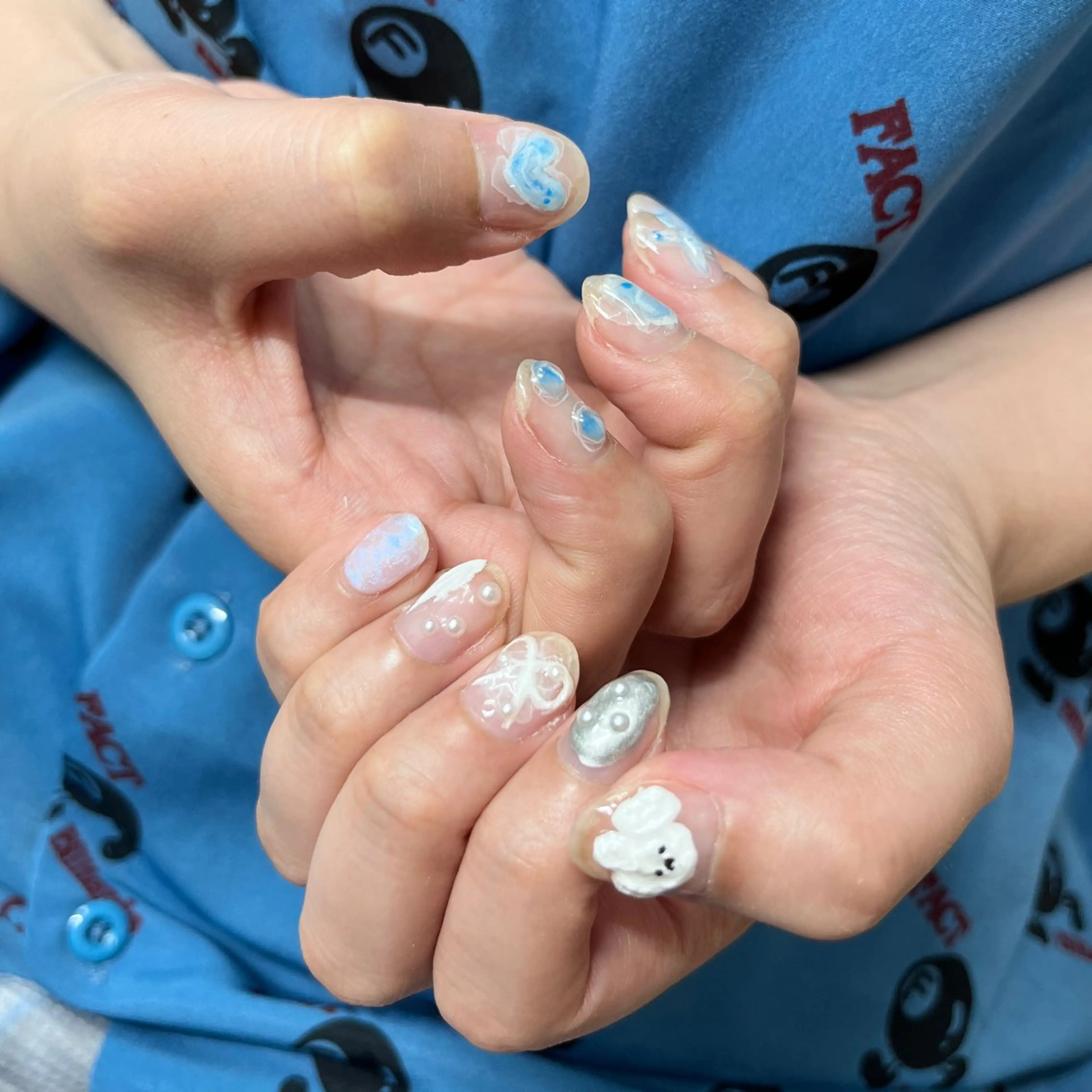 ネイル ハンドネイル niconail 🧣ayu 📍烏山のネイルデザイン