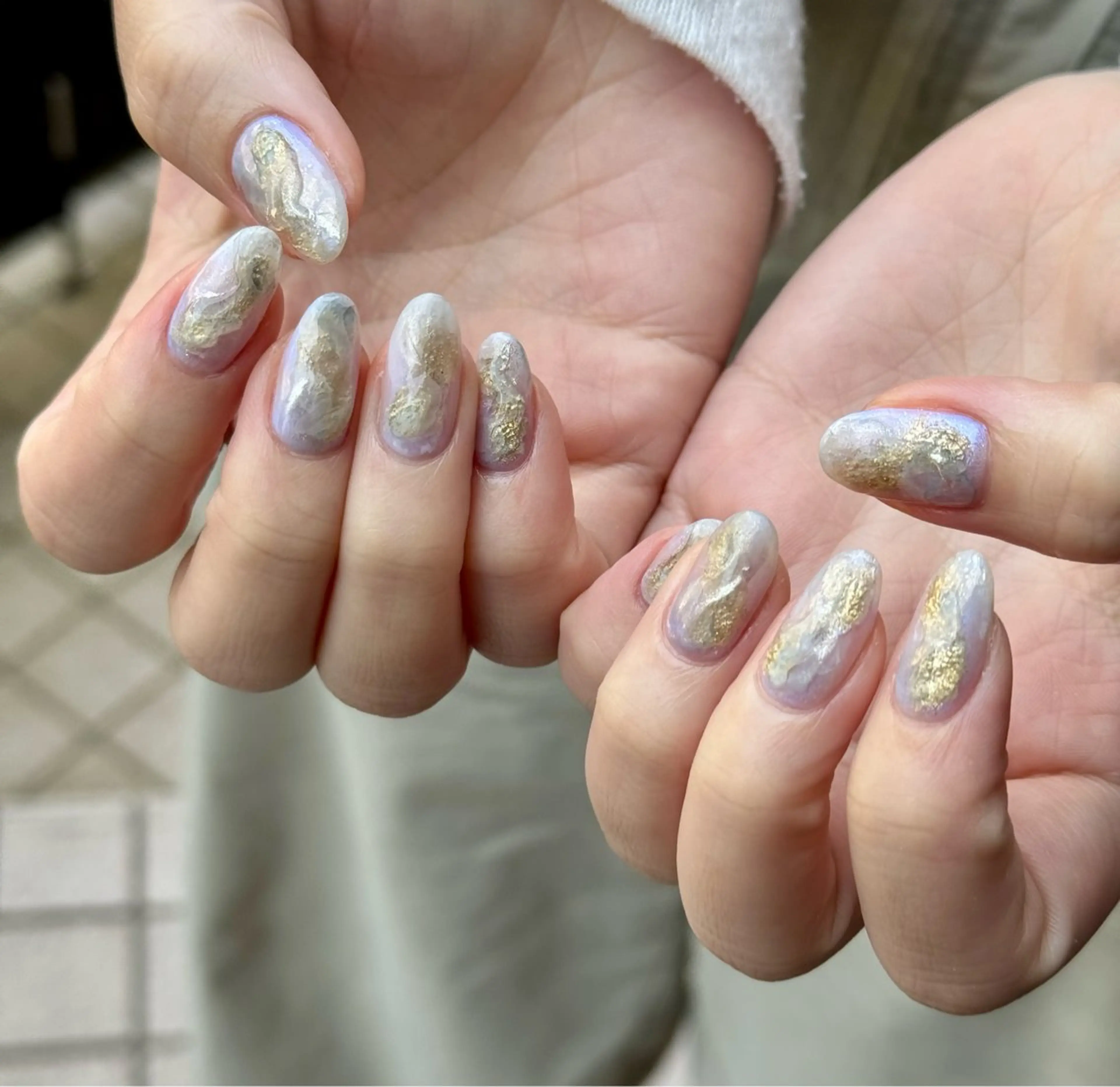 ネイル ニュアンスネイル ハンドネイル Blé nailのネイルデザイン