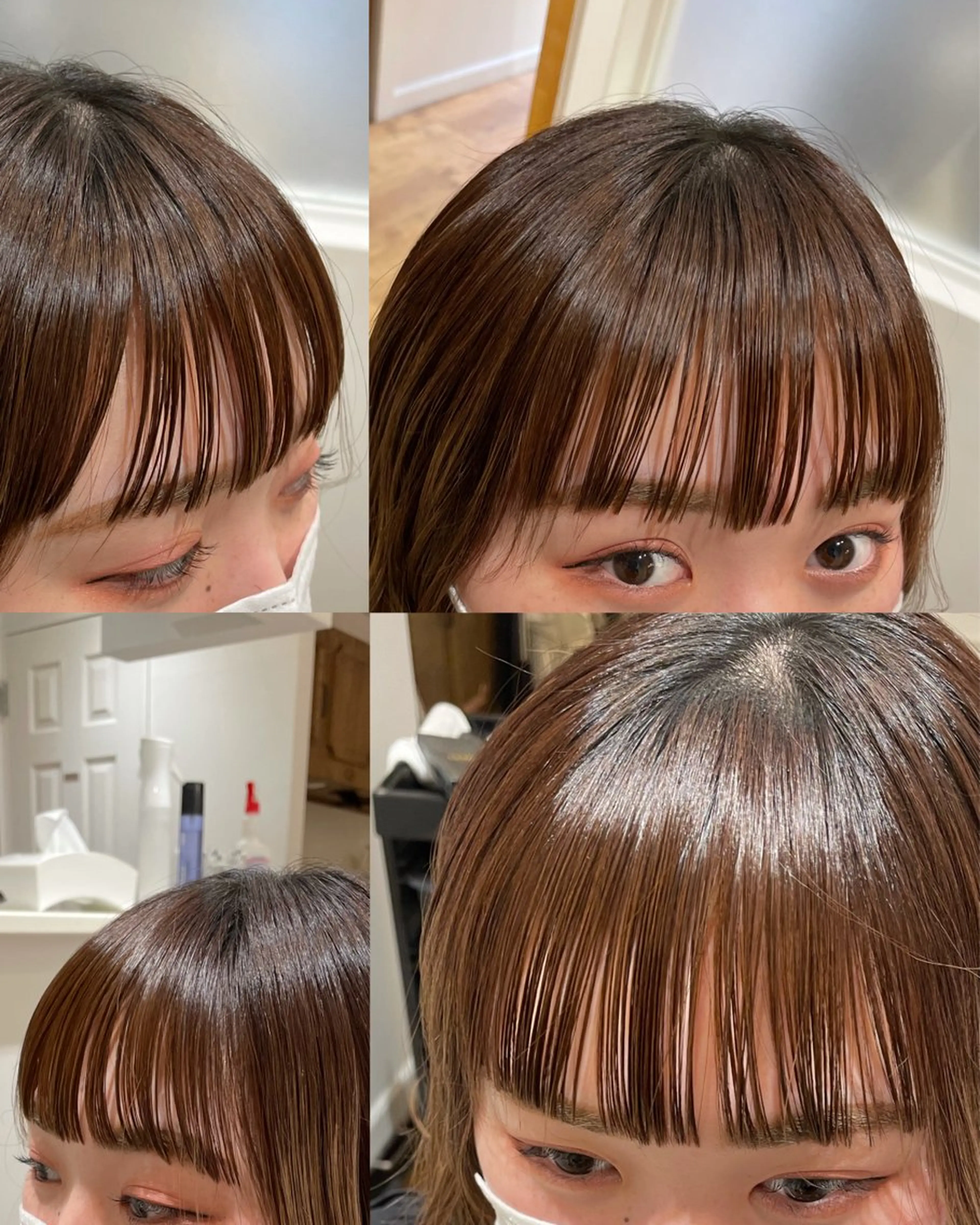 パーマ 縮毛矯正 ストレートパーマ 松浦 愛利花のヘアスタイル