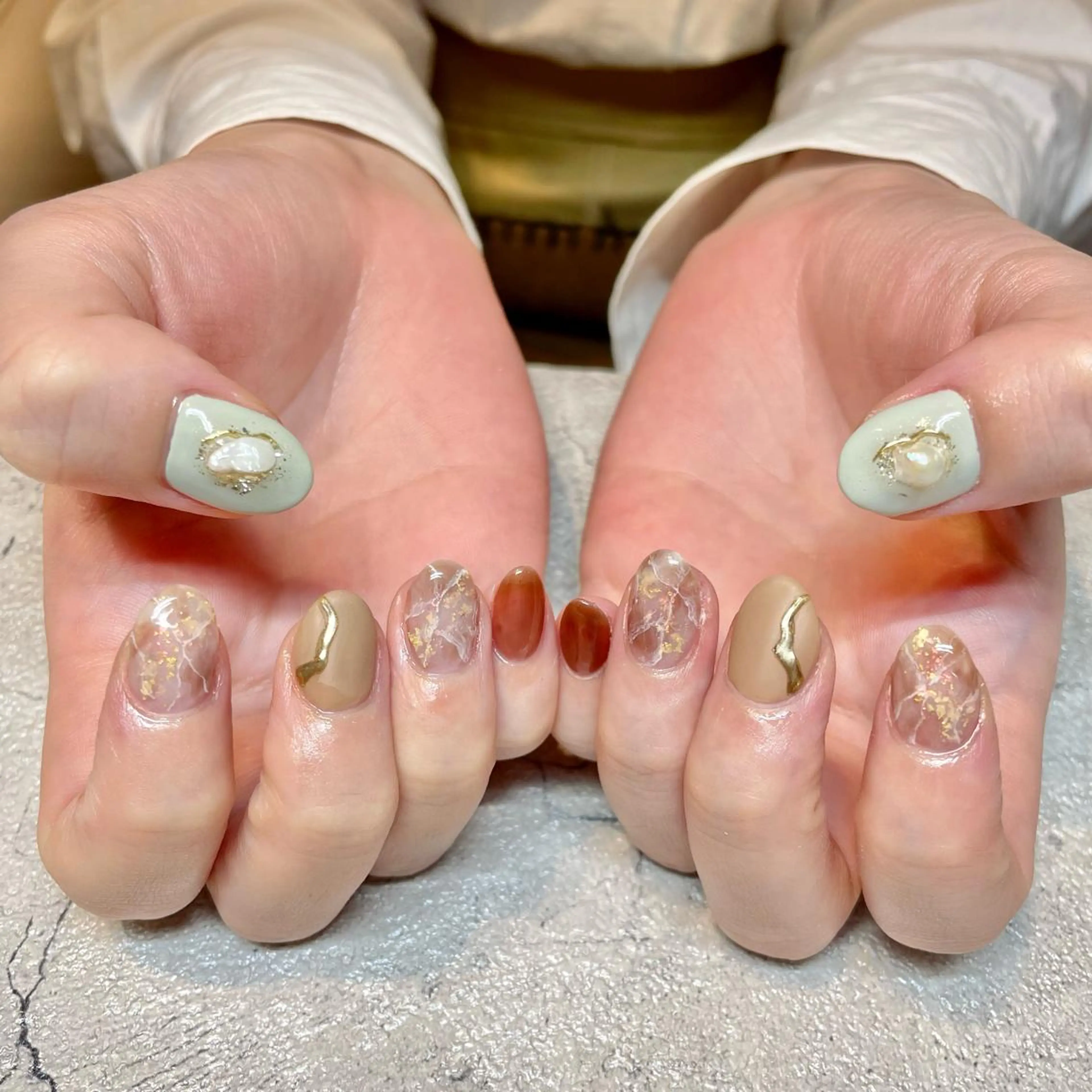 ネイル ハンドネイル Tocowaka マエダのネイルデザイン