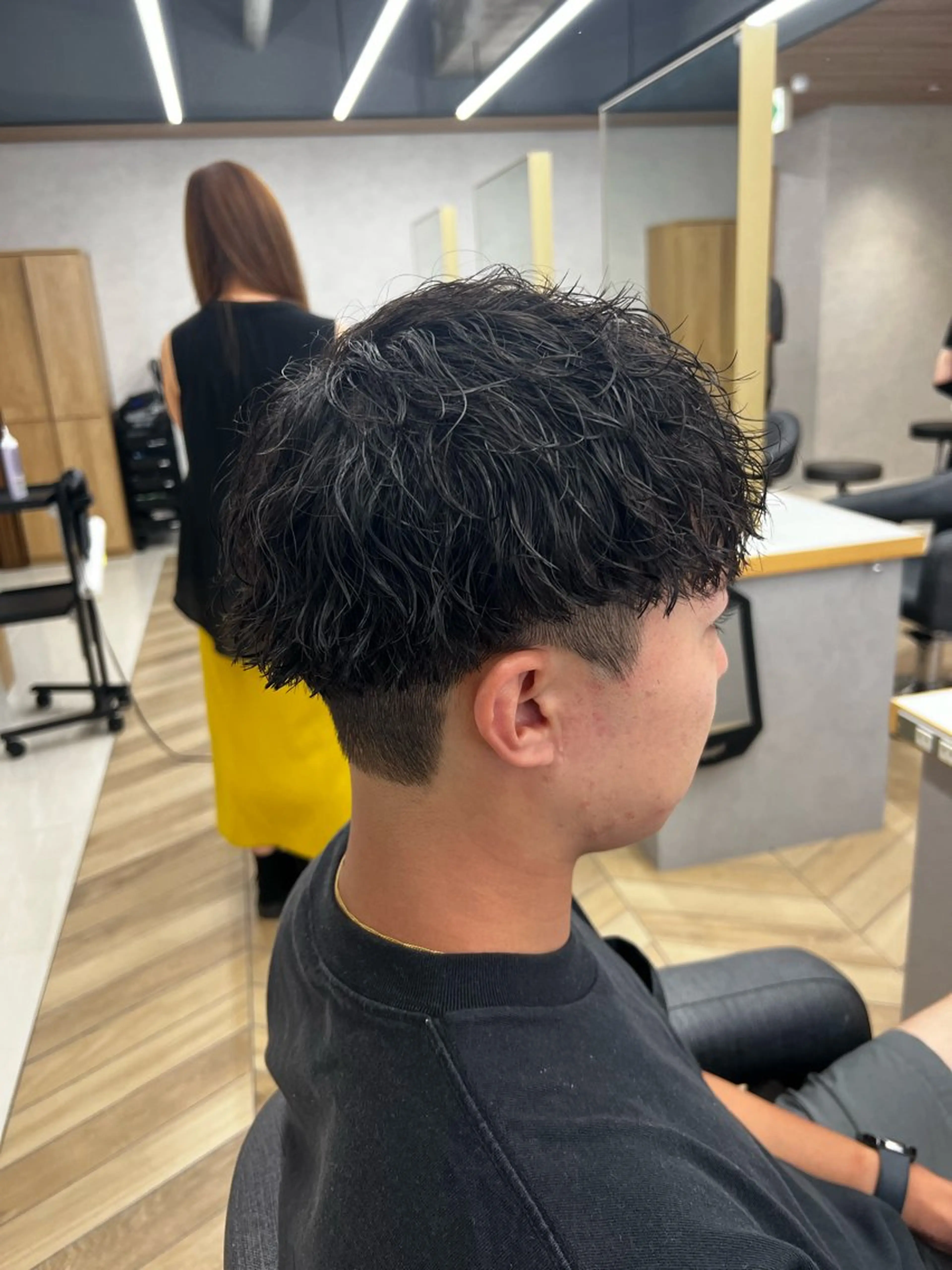 ショート パーマ メンズ メンズパーマ ツイストスパイラルパーマ スパイラルパーマ カット パーマ トリートメント ヘアセット 🏅メンズ特化 ヤマクラ　タイキのヘアスタイル