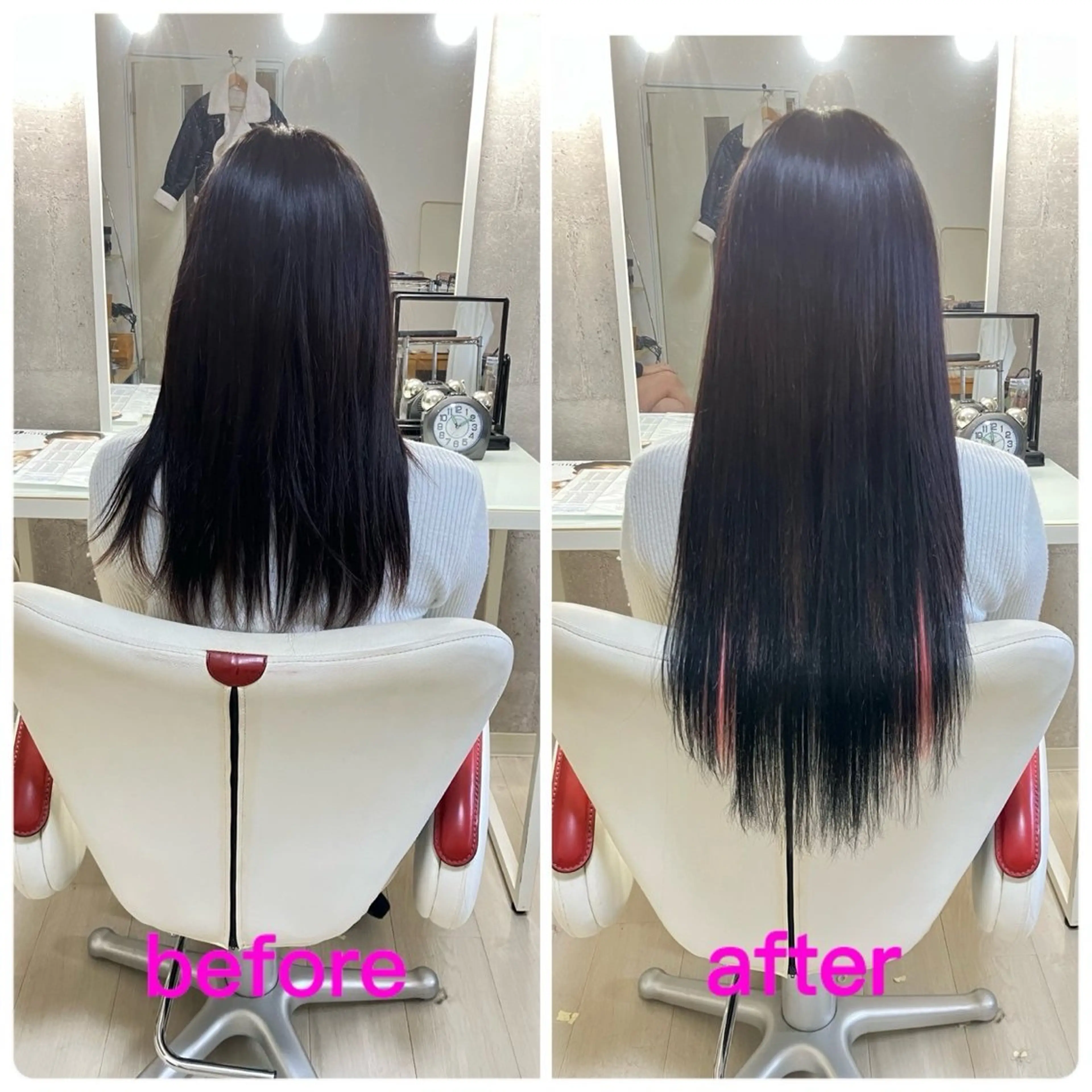 ロング エクステ 🌸ドレスアップ 心斎橋店🌸のヘアスタイル