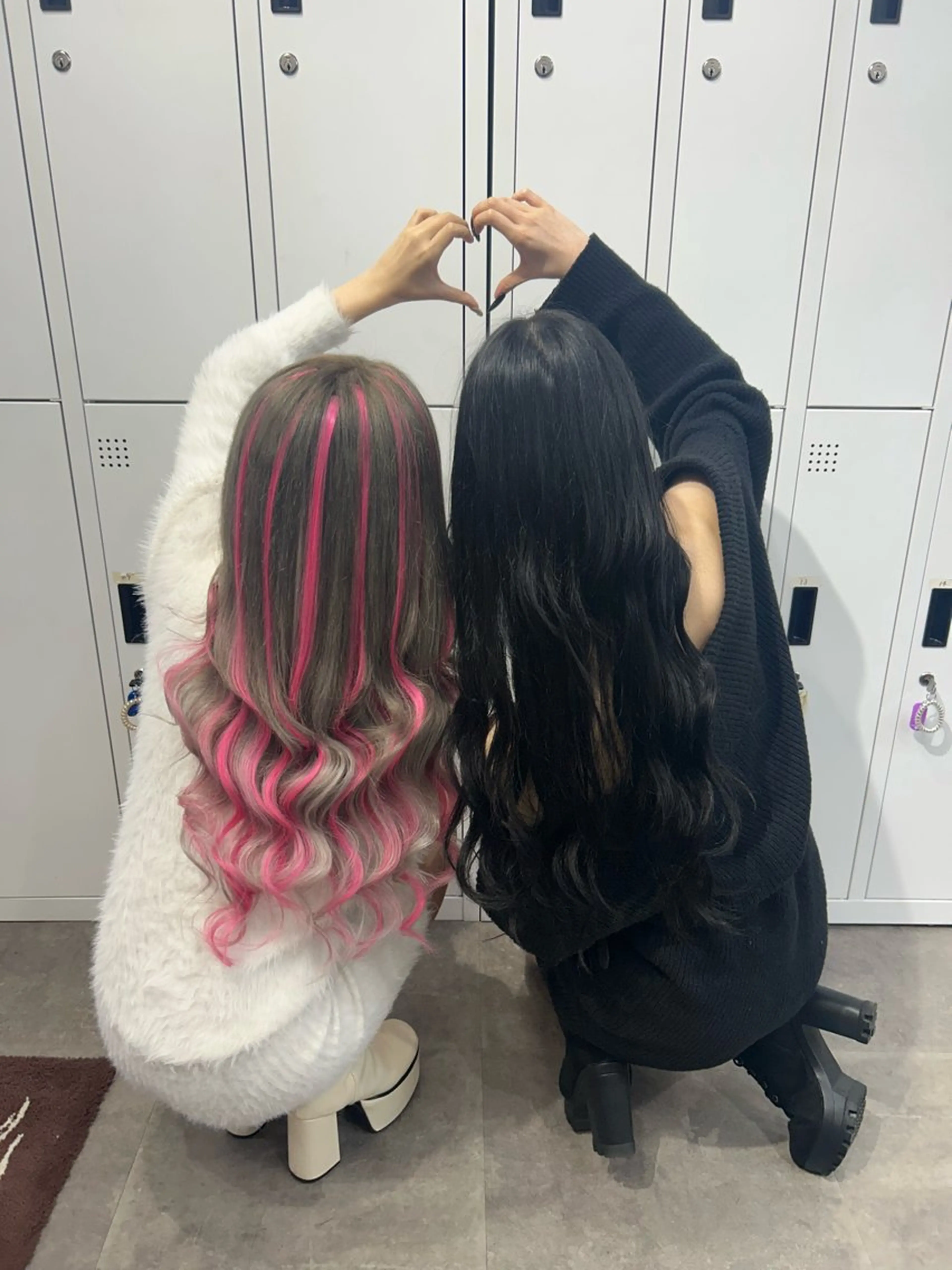 ロング カラー ヘアカラー エクステ 🌸U-topia 🌸伊藤穂乃花🌸のヘアスタイル