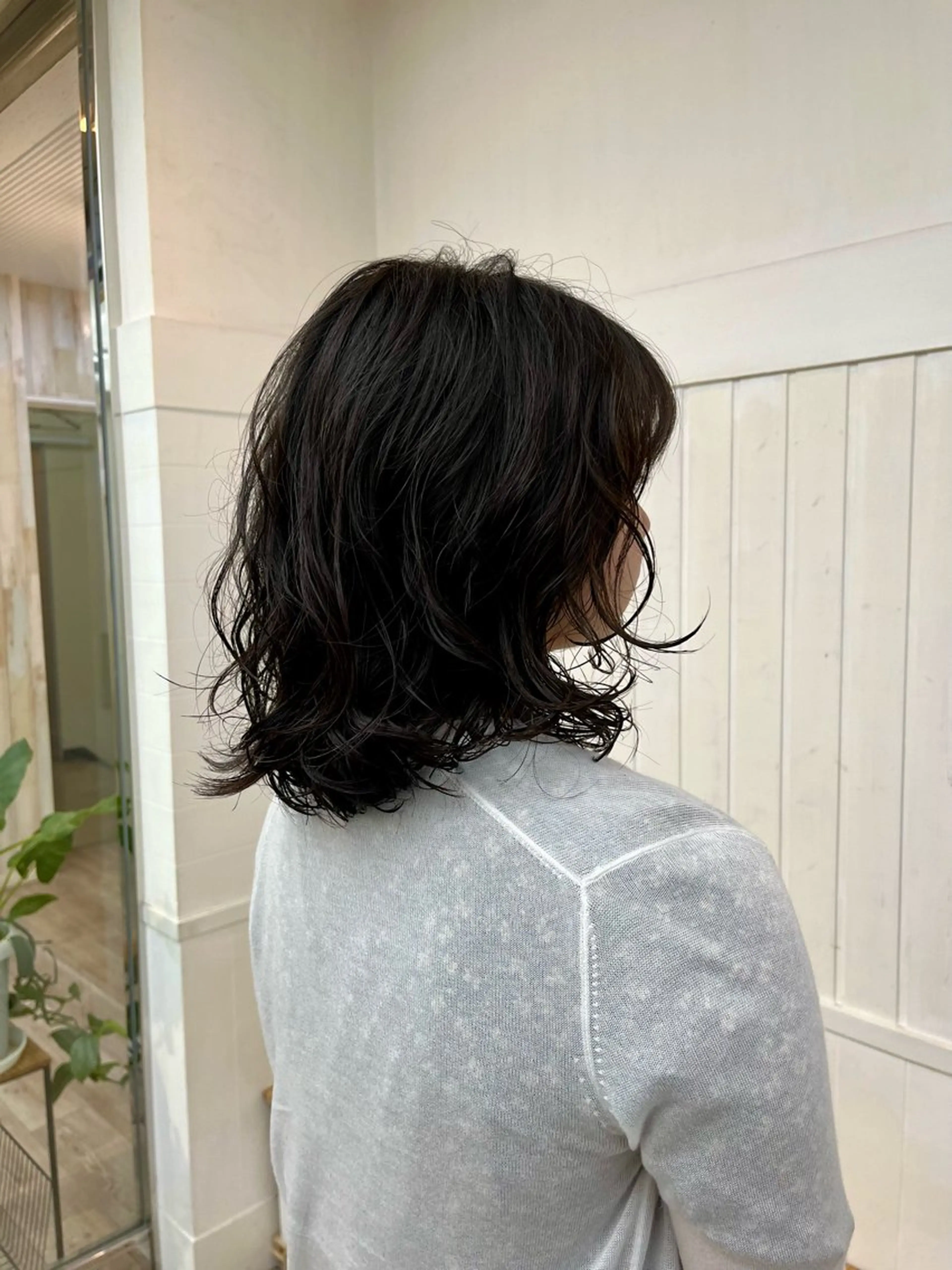 ミディアム RIKU⚡️毛流れ ヘア×眉ワックスのヘアスタイル