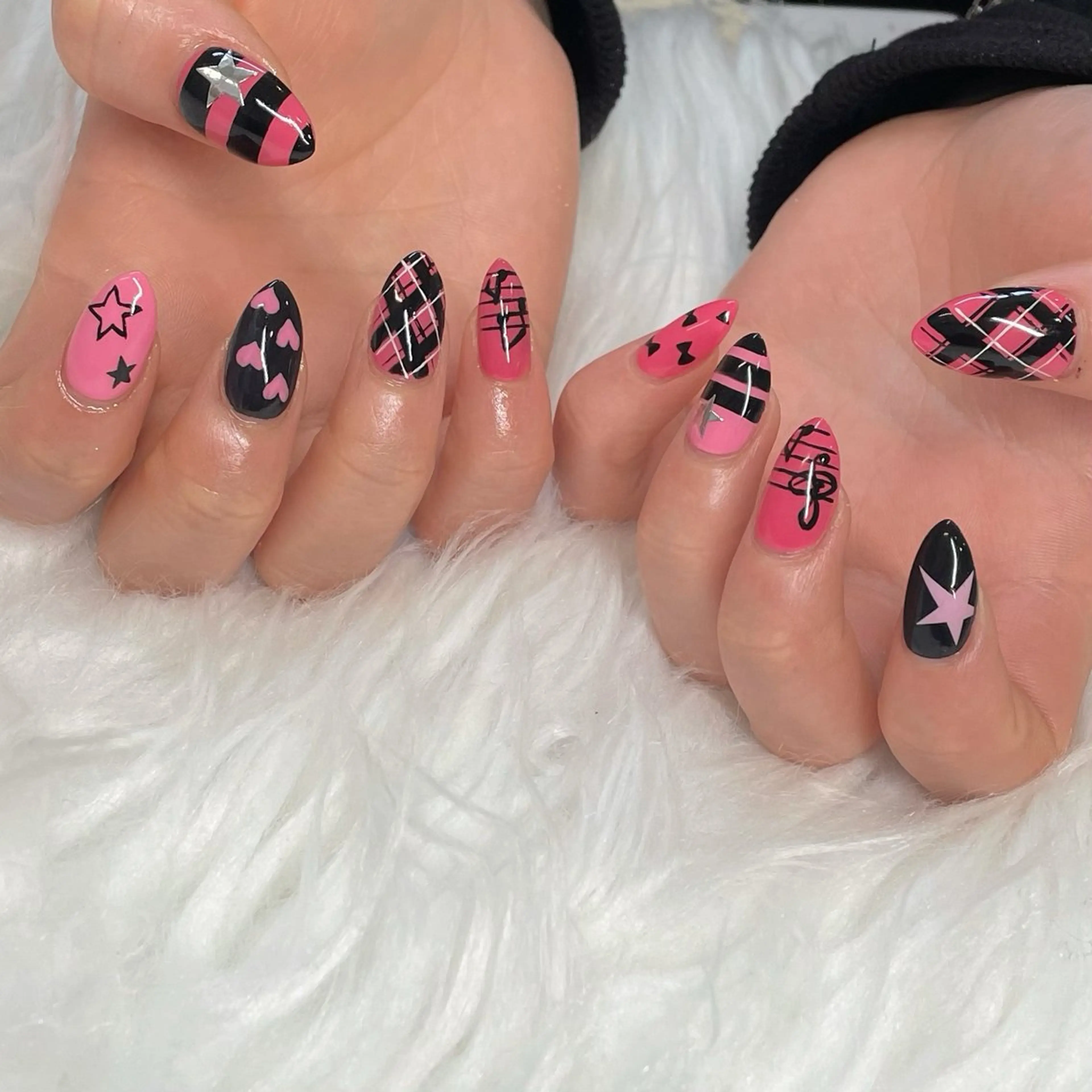 ネイル ハンドネイル Blue daisy 栄本店のネイルデザイン