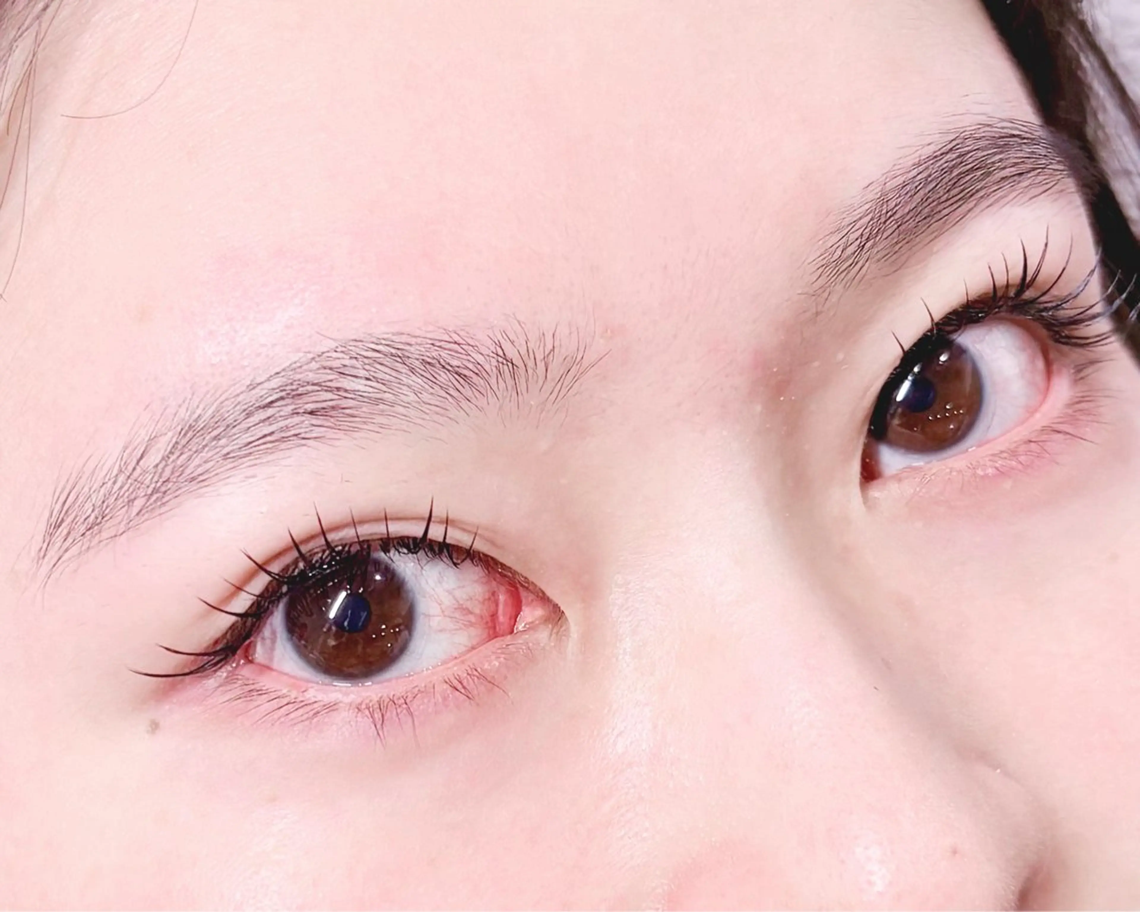 マツエク・マツパ Cカール フラットラッシュ Jカール ナチュラル 🌼AI 🌼のマツエク・マツパデザイン