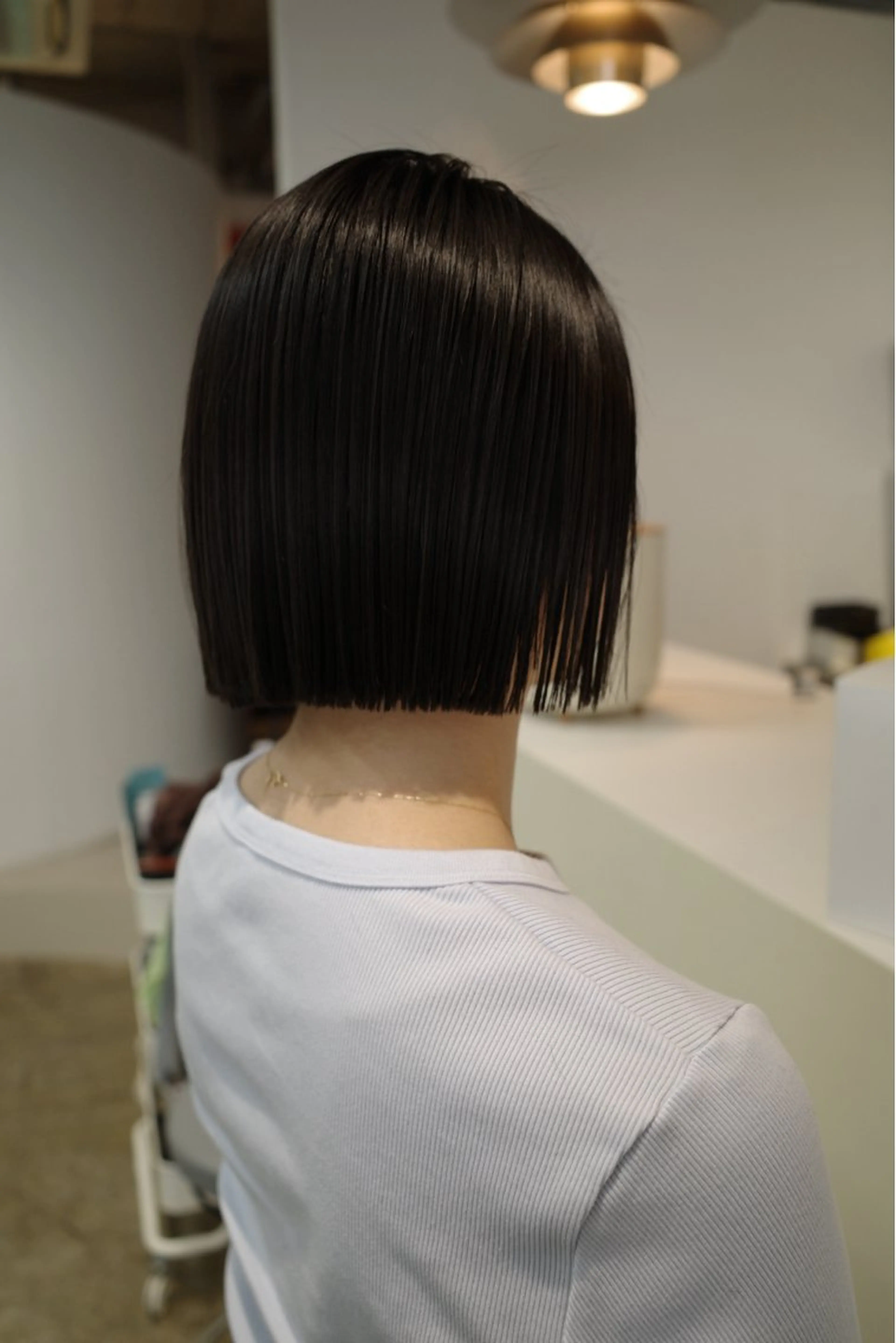 ミディアム ボブ カット トリートメント fithue ボブ〻kotonoのヘアスタイル