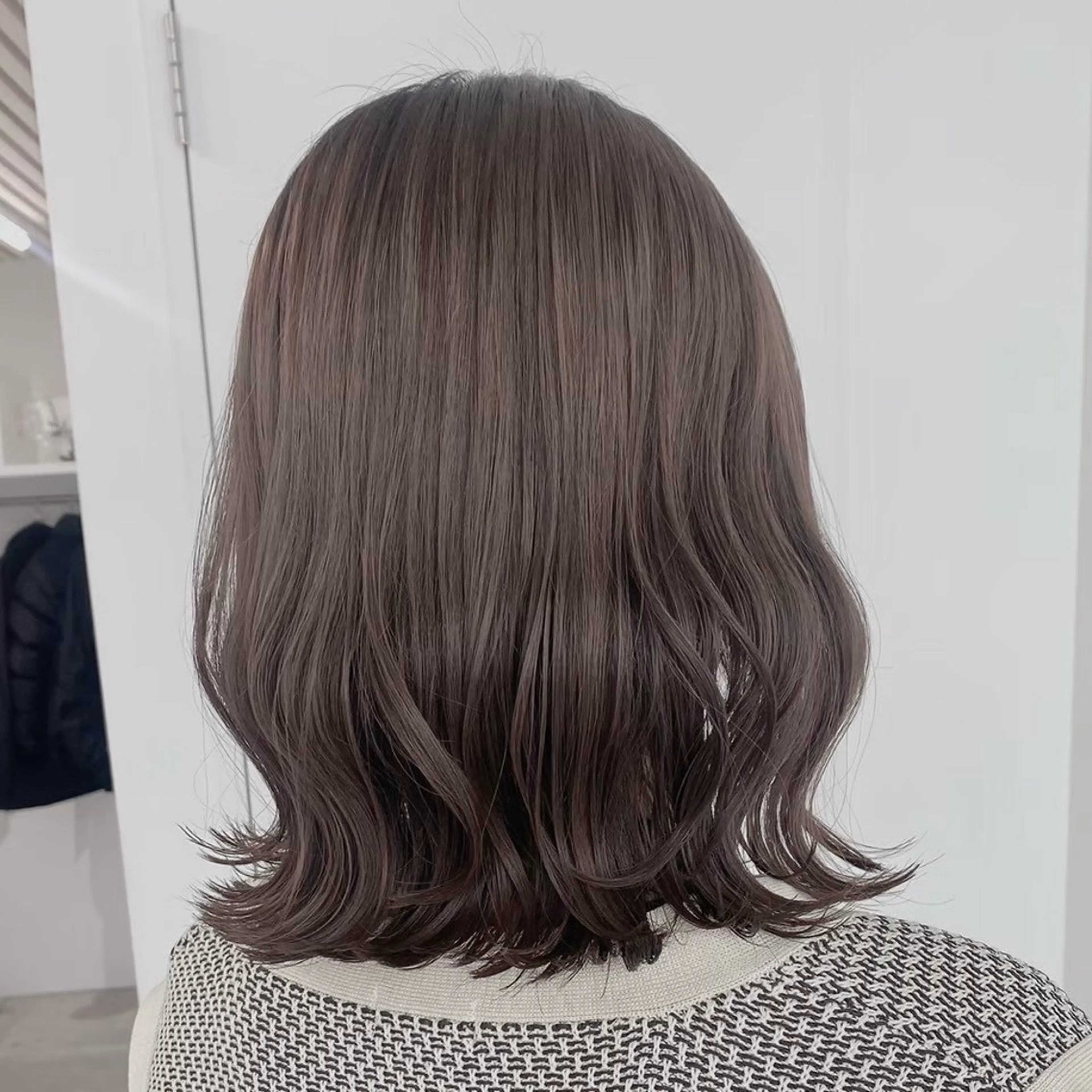 カラー ヘアカラー トリートメント ヘッドスパ ヘアセット 透明感/グレージュ/ ベージュ/るな🪽のヘアスタイル