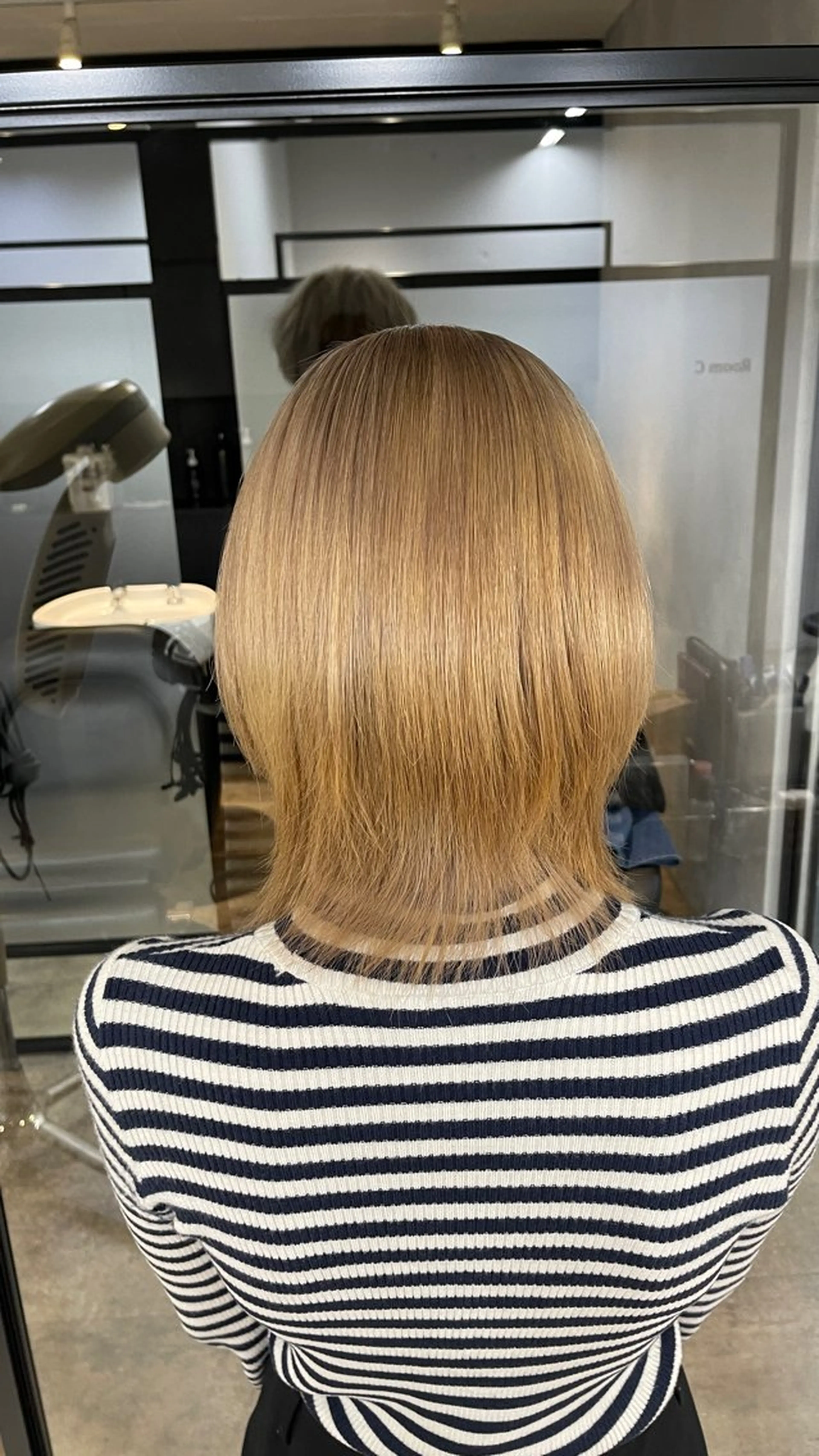 ショート 縮毛矯正 トリートメント け んブリーチ縮毛矯正のヘアスタイル