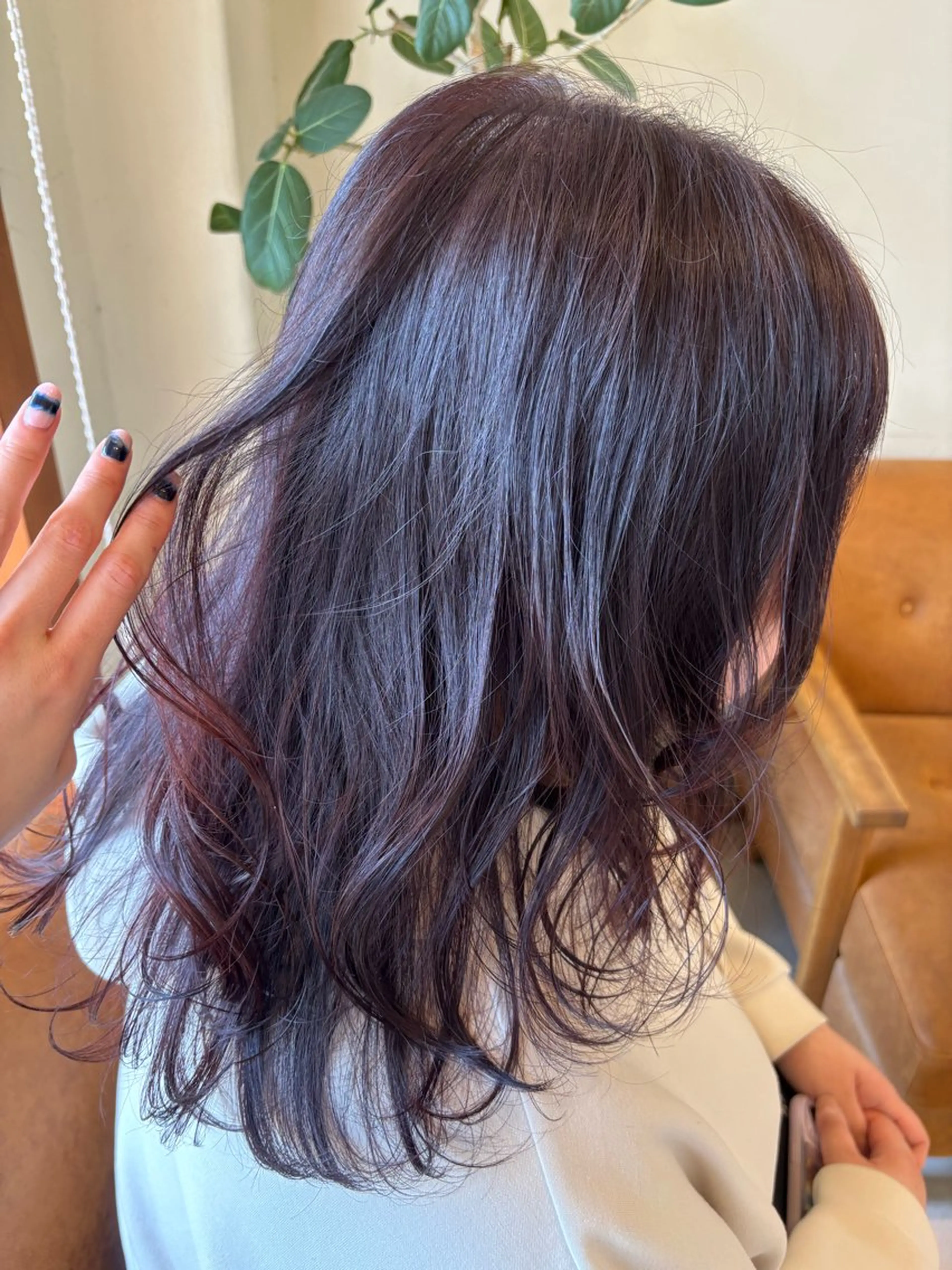 ミディアム 💞暖色艶カラー/ ホウツキカナ🍒のヘアスタイル