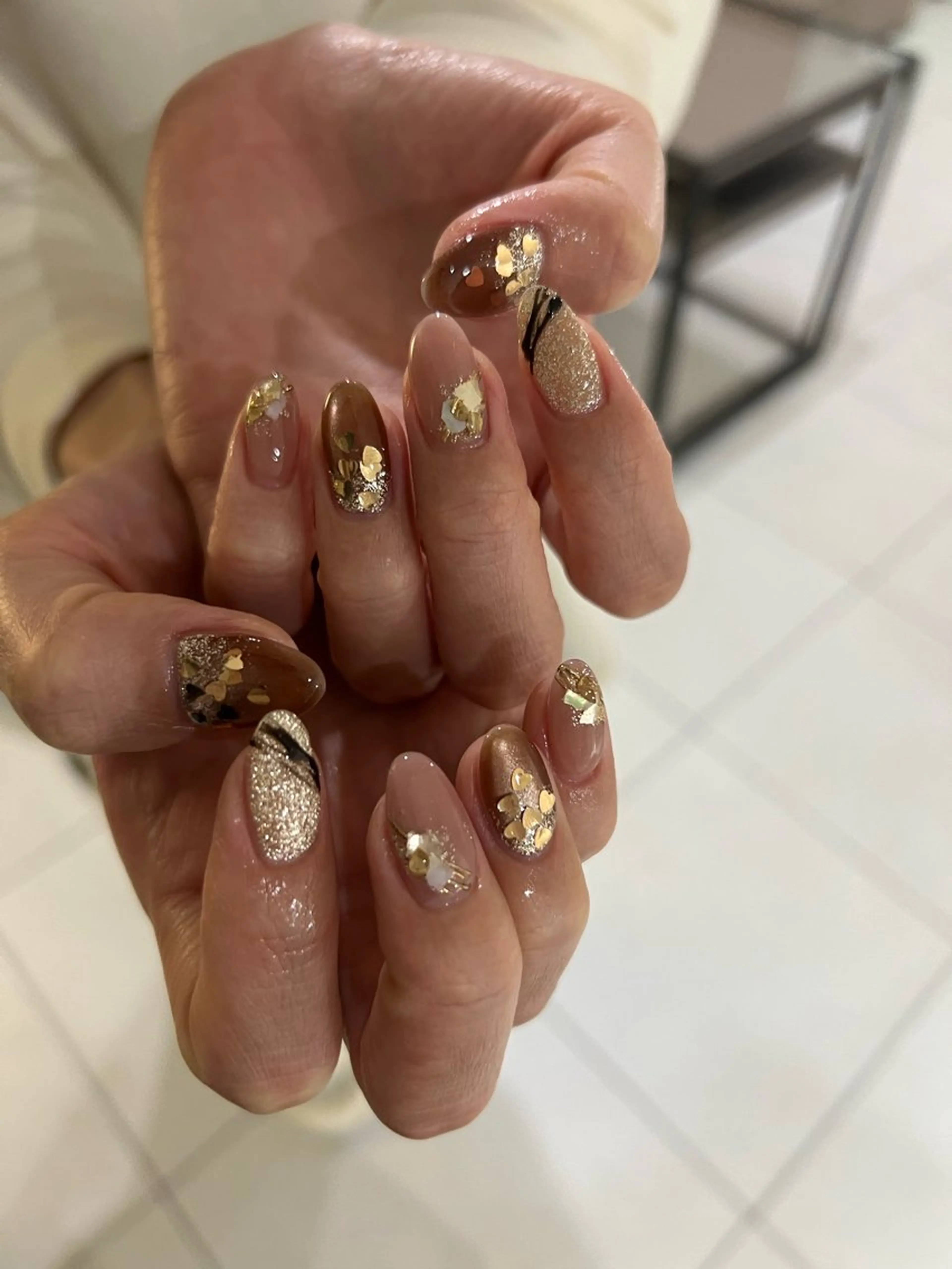 ネイル 持ち込み ハンドネイル ハンドケア Charme. NOBUKOのネイルデザイン