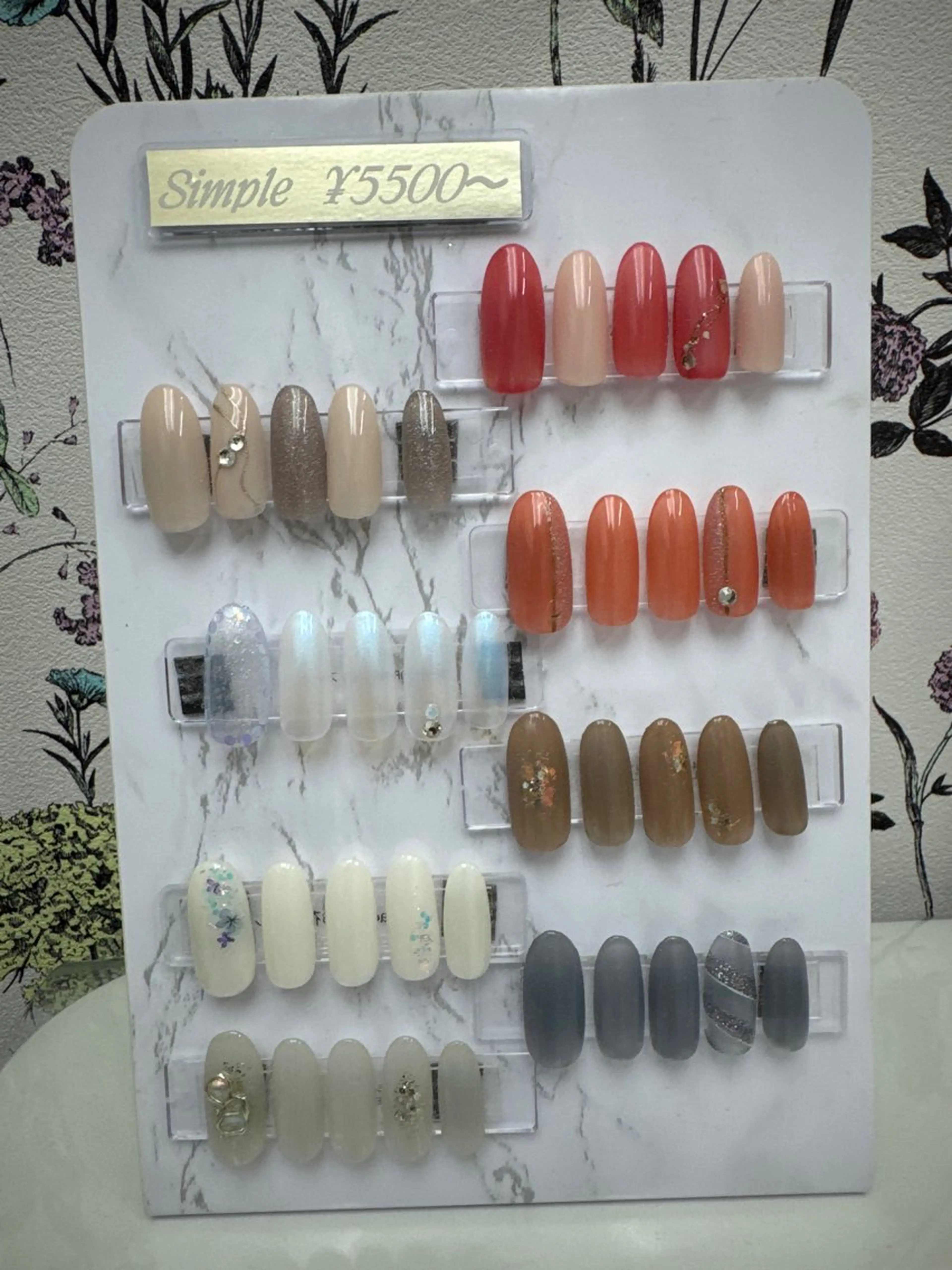 ネイル シンプルネイル nail salon meoli ヒトミのネイルデザイン