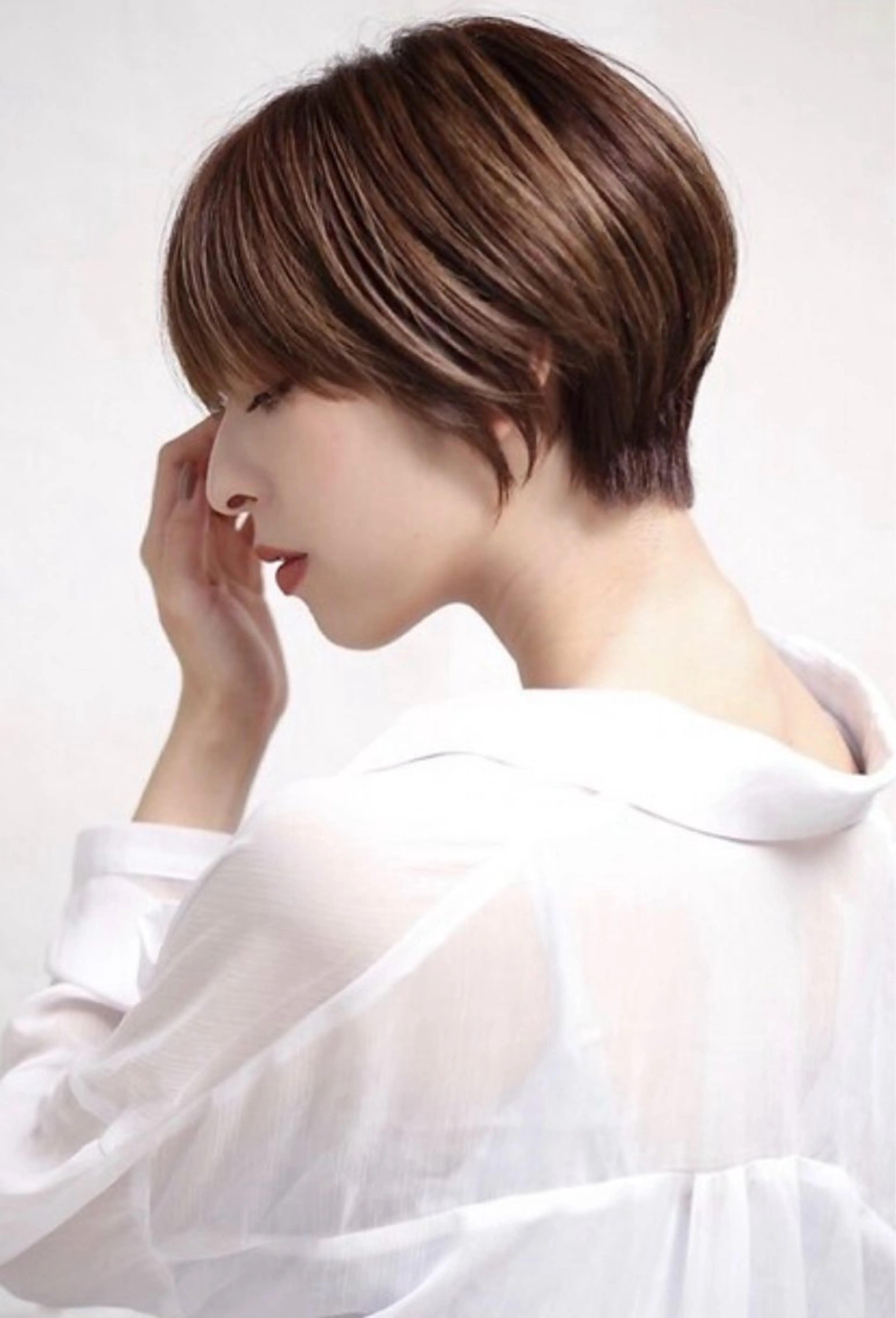ショート 欠畑 瑠奈のヘアスタイル