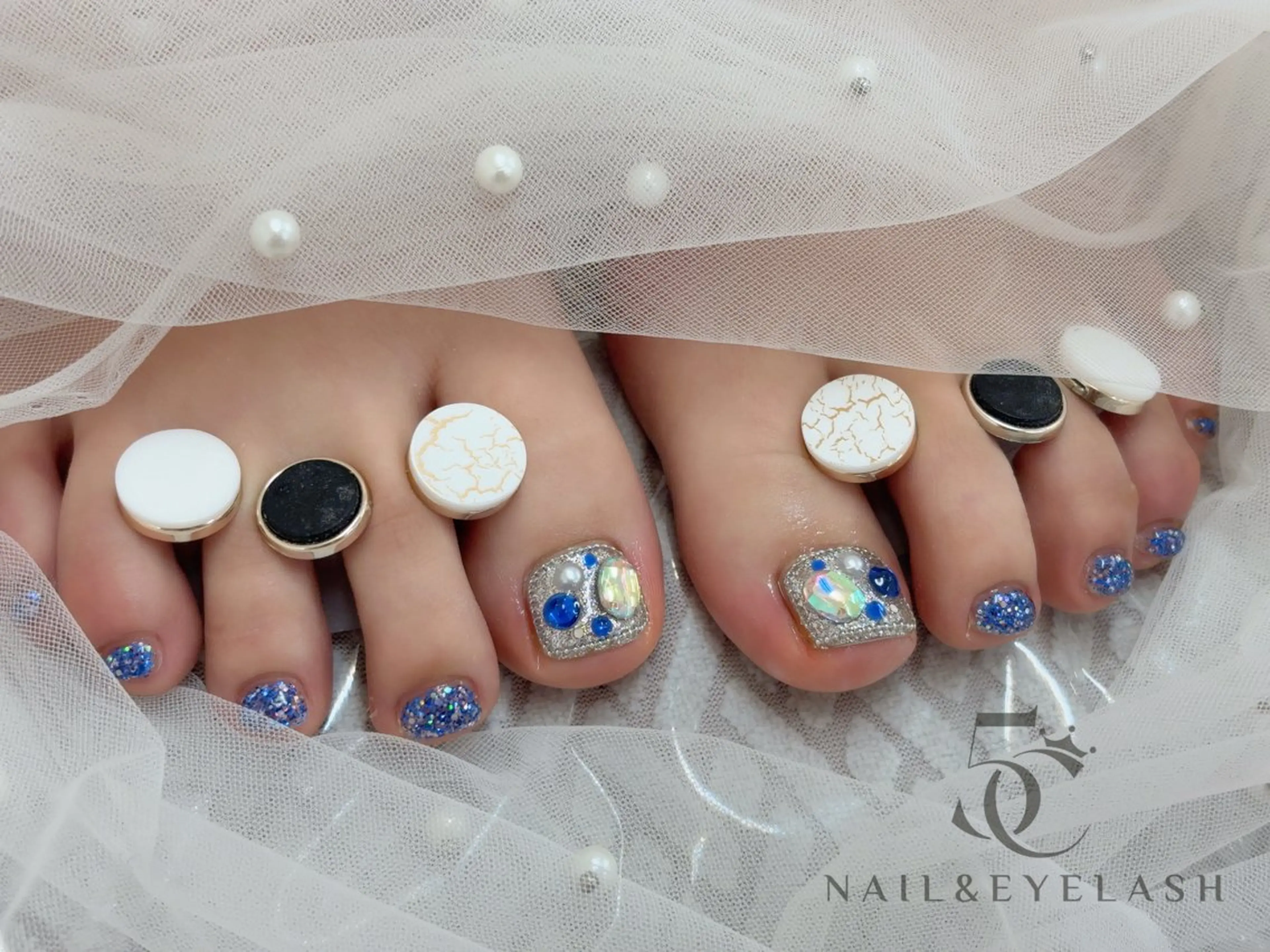 ネイル フットネイル れいな 5CNAILのネイルデザイン