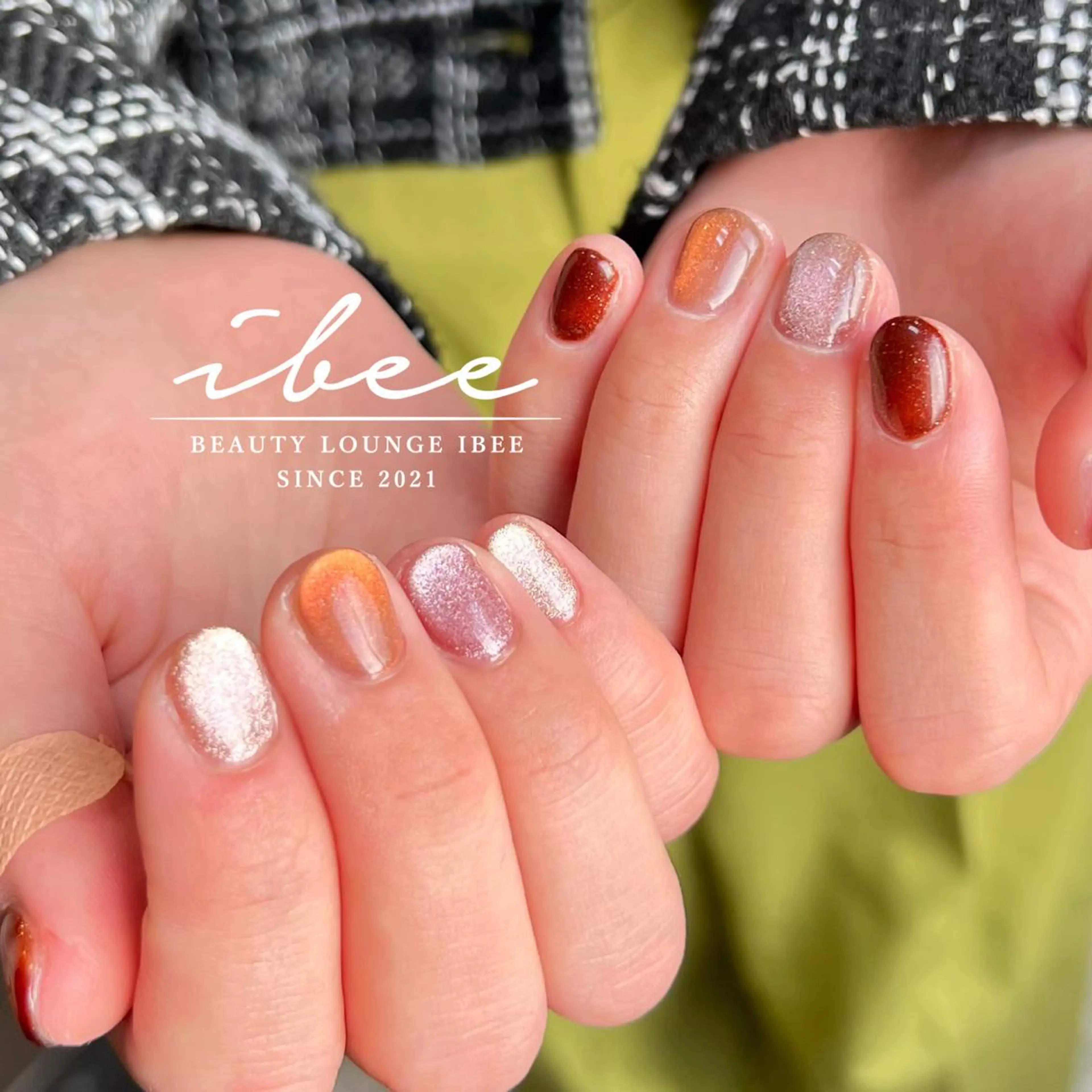 ネイル ハンドネイル ibee nail 🤍yumiのネイルデザイン