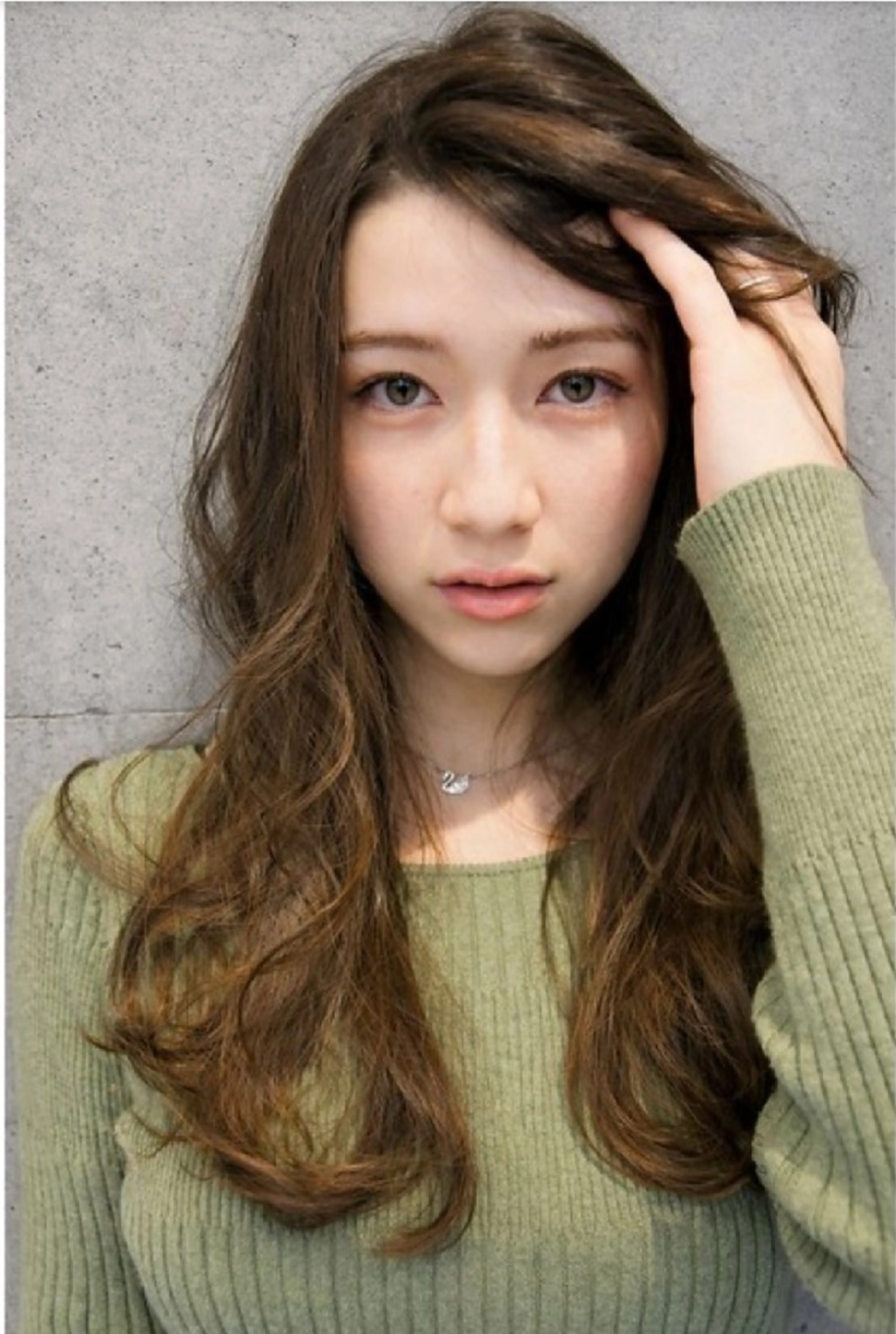 ロング カラー ベージュカラー ロング カット ヘアカラー トリートメント terra✂️川嶋 大輔のヘアスタイル