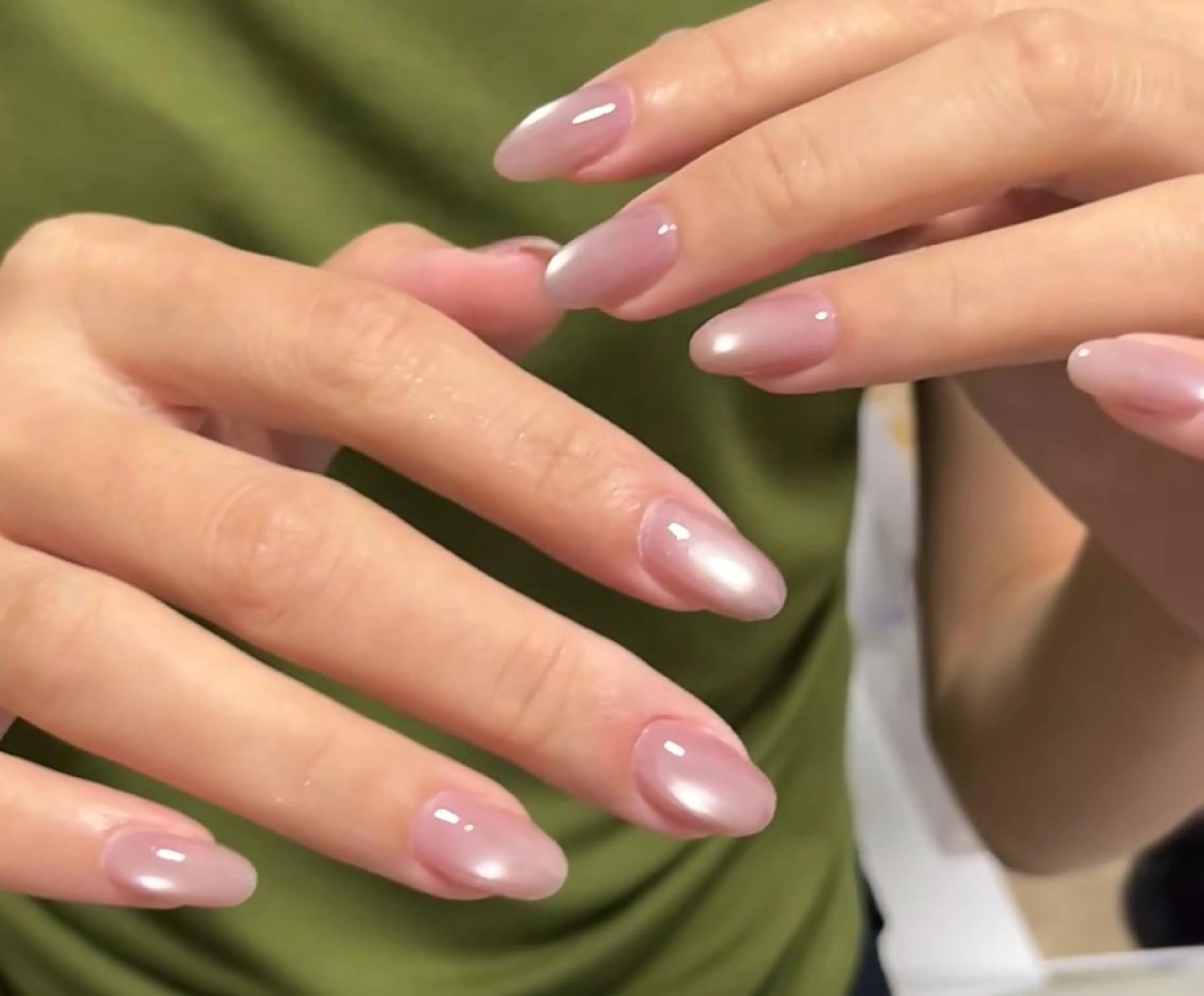 ネイル ハンドネイル ハンドケア 🍑 momo_nailのネイルデザイン