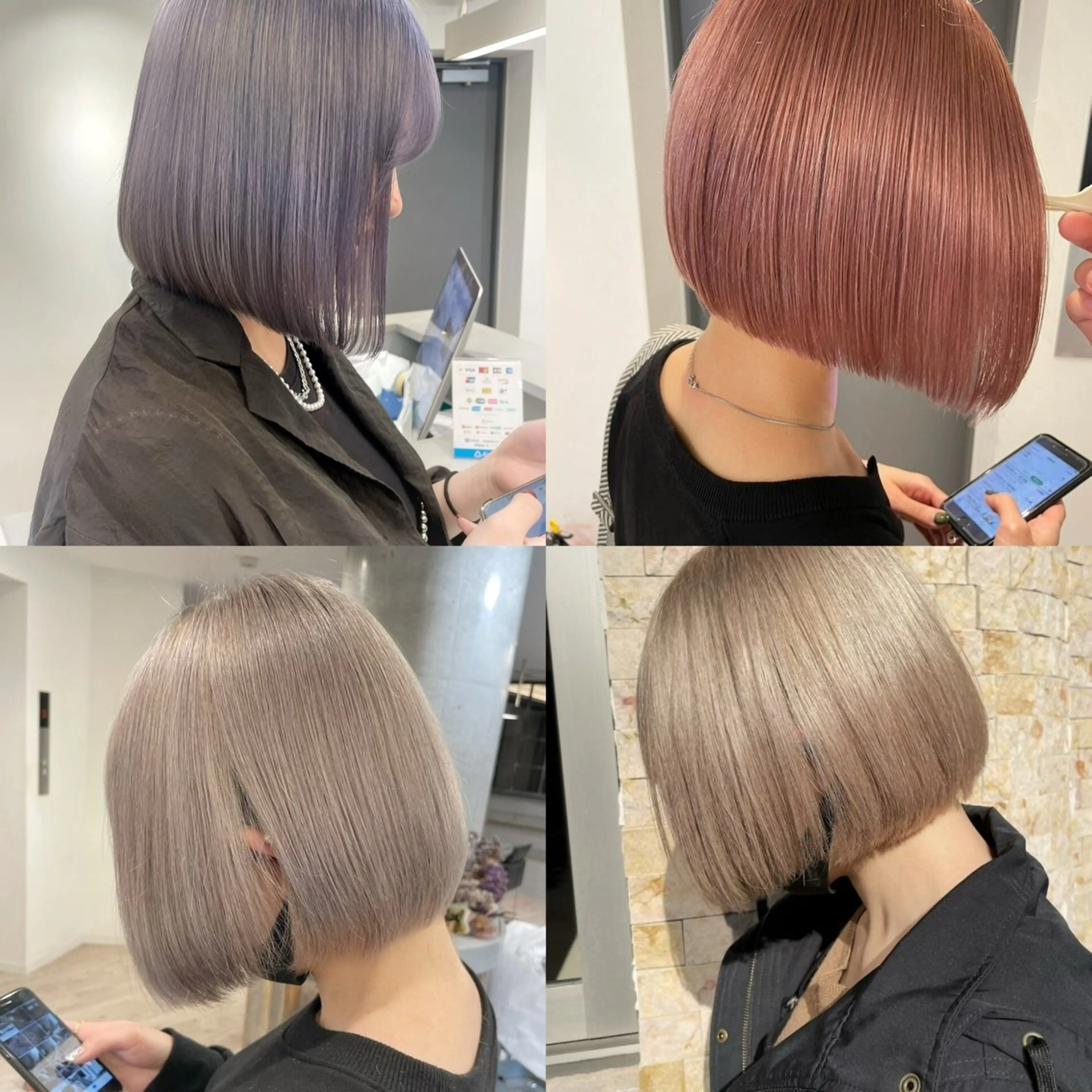 ショート ボブ ケアブリーチ🌟 ♢WATARU♢のヘアスタイル