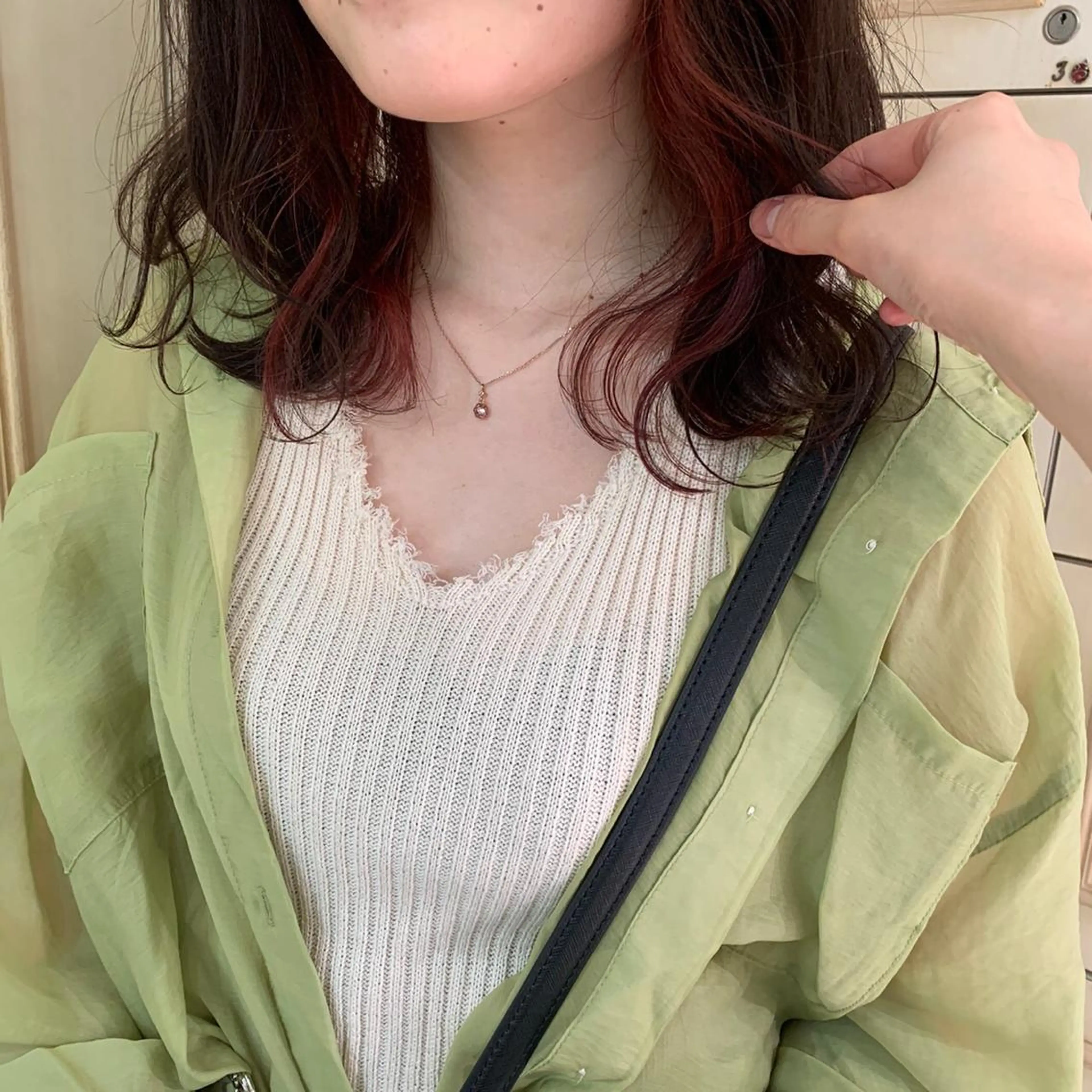 カラー ヘアアレンジ 海外レイヤー鯉渕 【海外風メンズも◎】のヘアスタイル