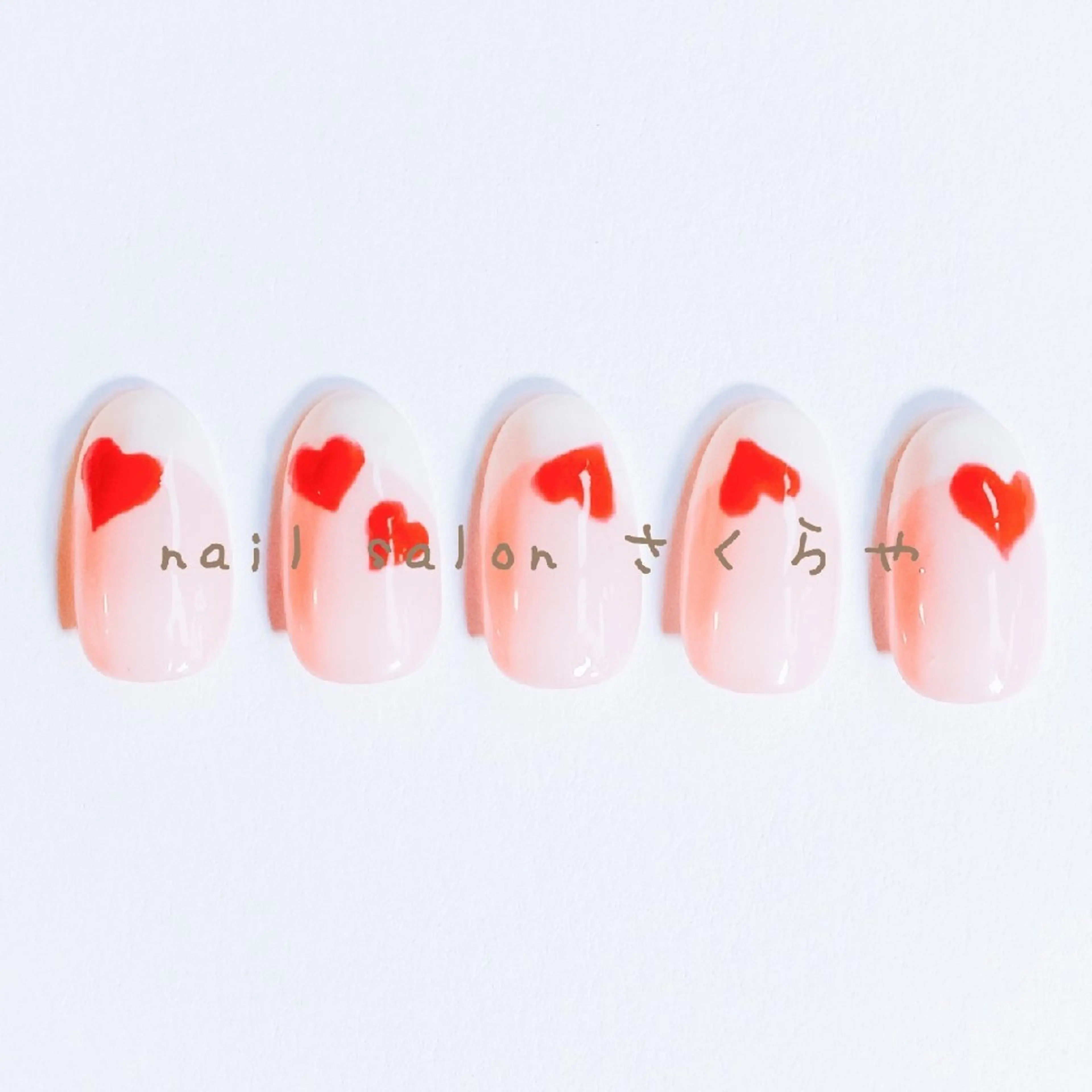 ネイル ジェルネイル シンプルネイル さくらや❤ パラジェル使用のネイルデザイン