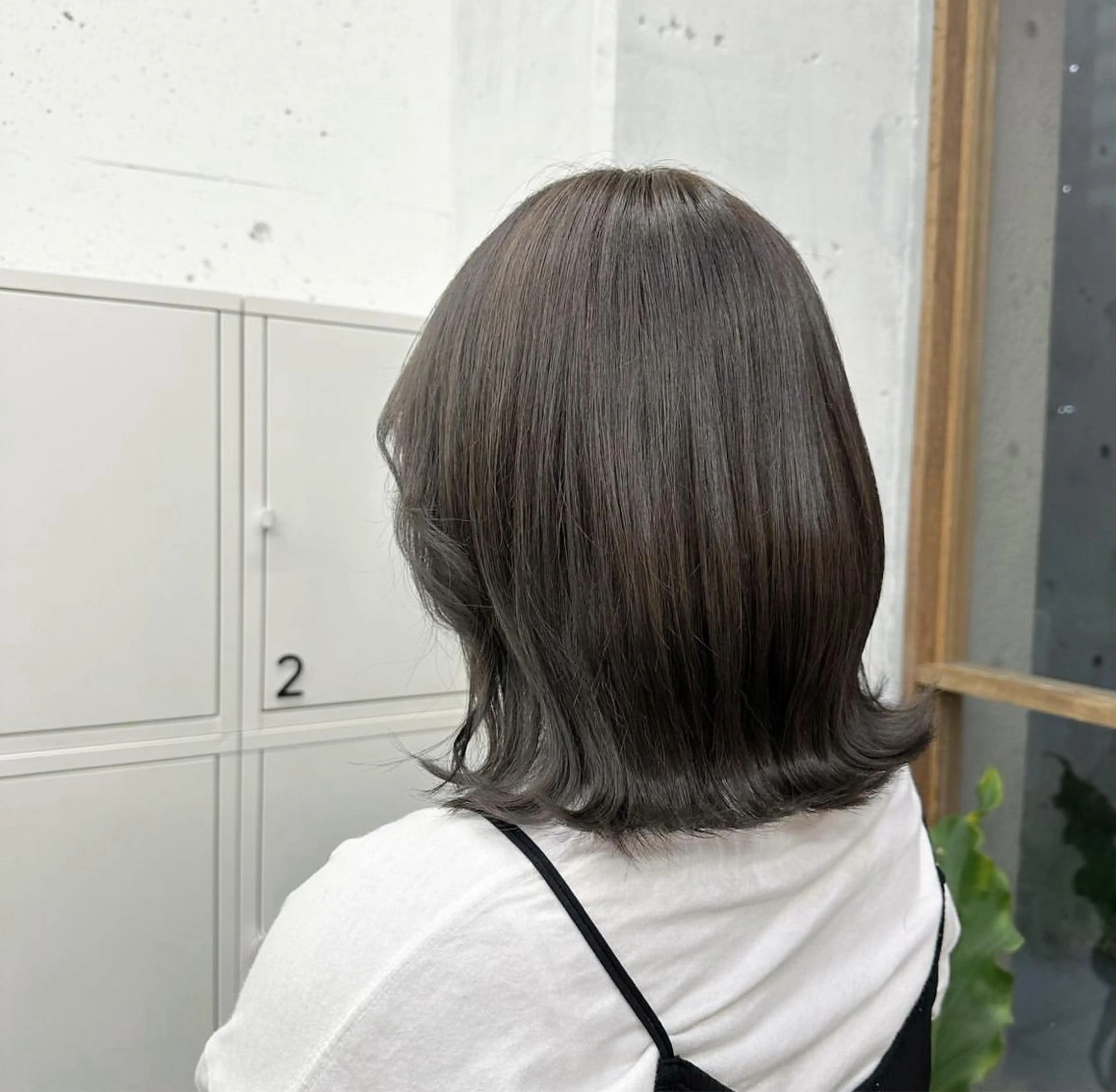 ミディアム カラー MUKU ひかるのヘアスタイル