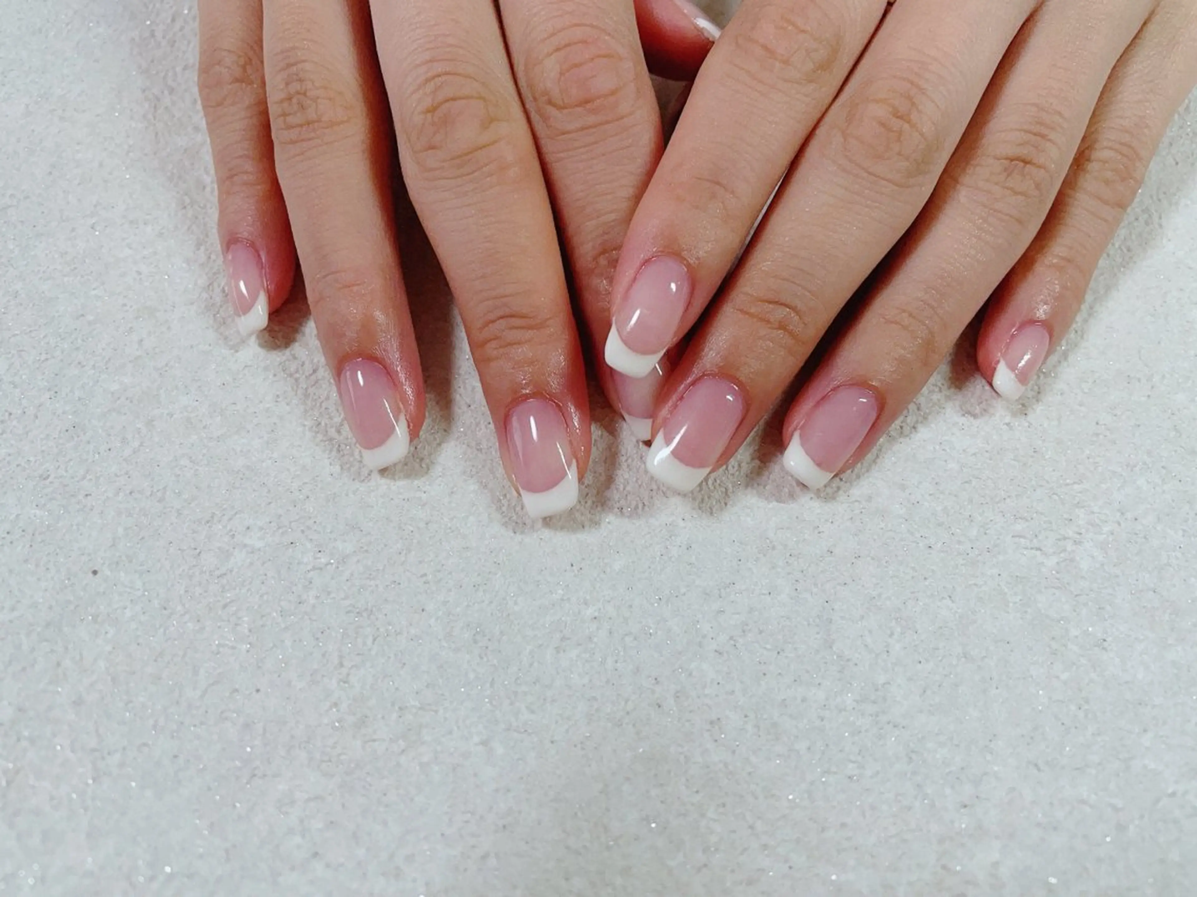 ネイル オーロラネイル フラワーネイル フットネイル フレンチネイル ジェルネイル kikinail 溝の口のネイルデザイン