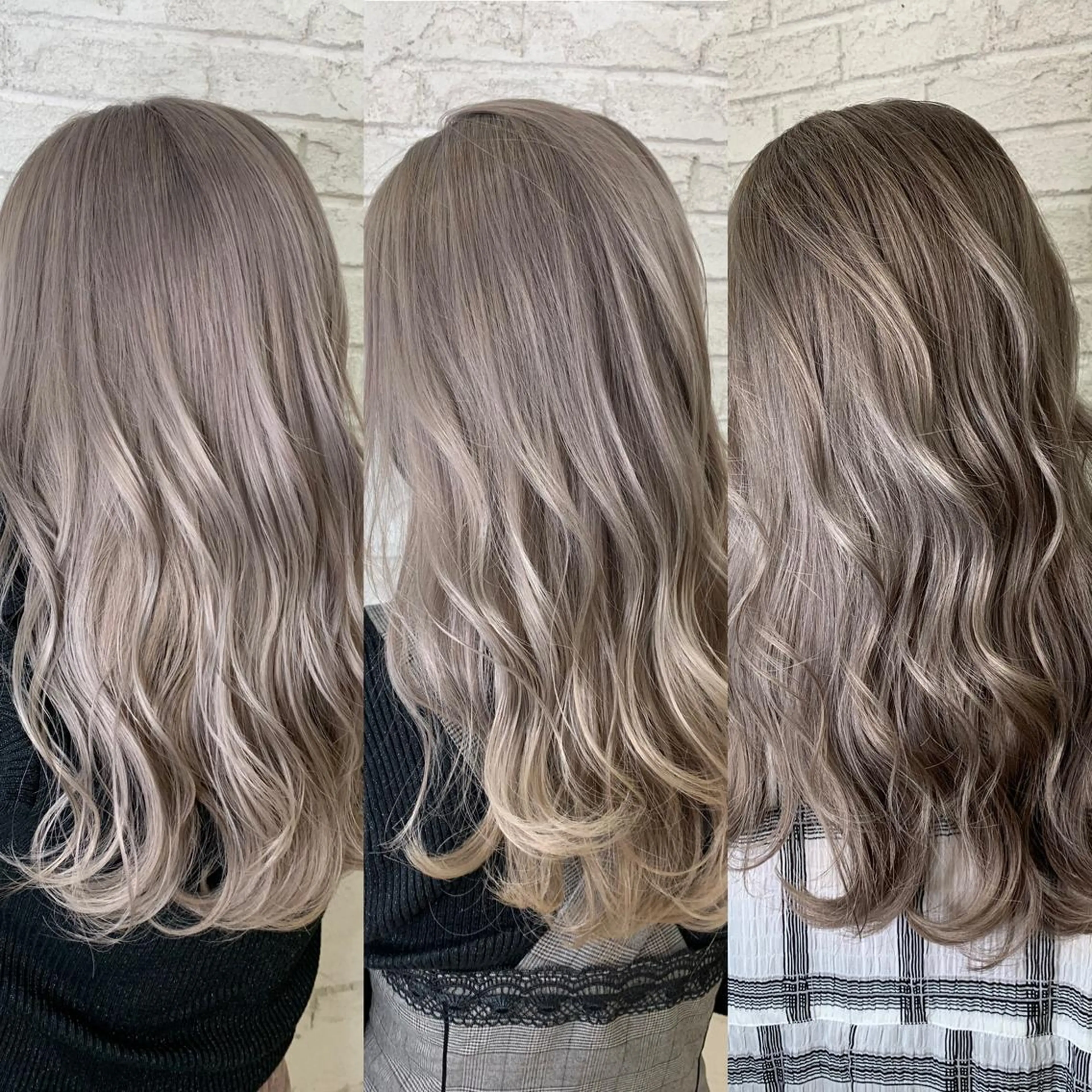 セミロング ヘアカラー 🇺🇸ハイライト特 化美容師🇺🇸漆沢のヘアスタイル