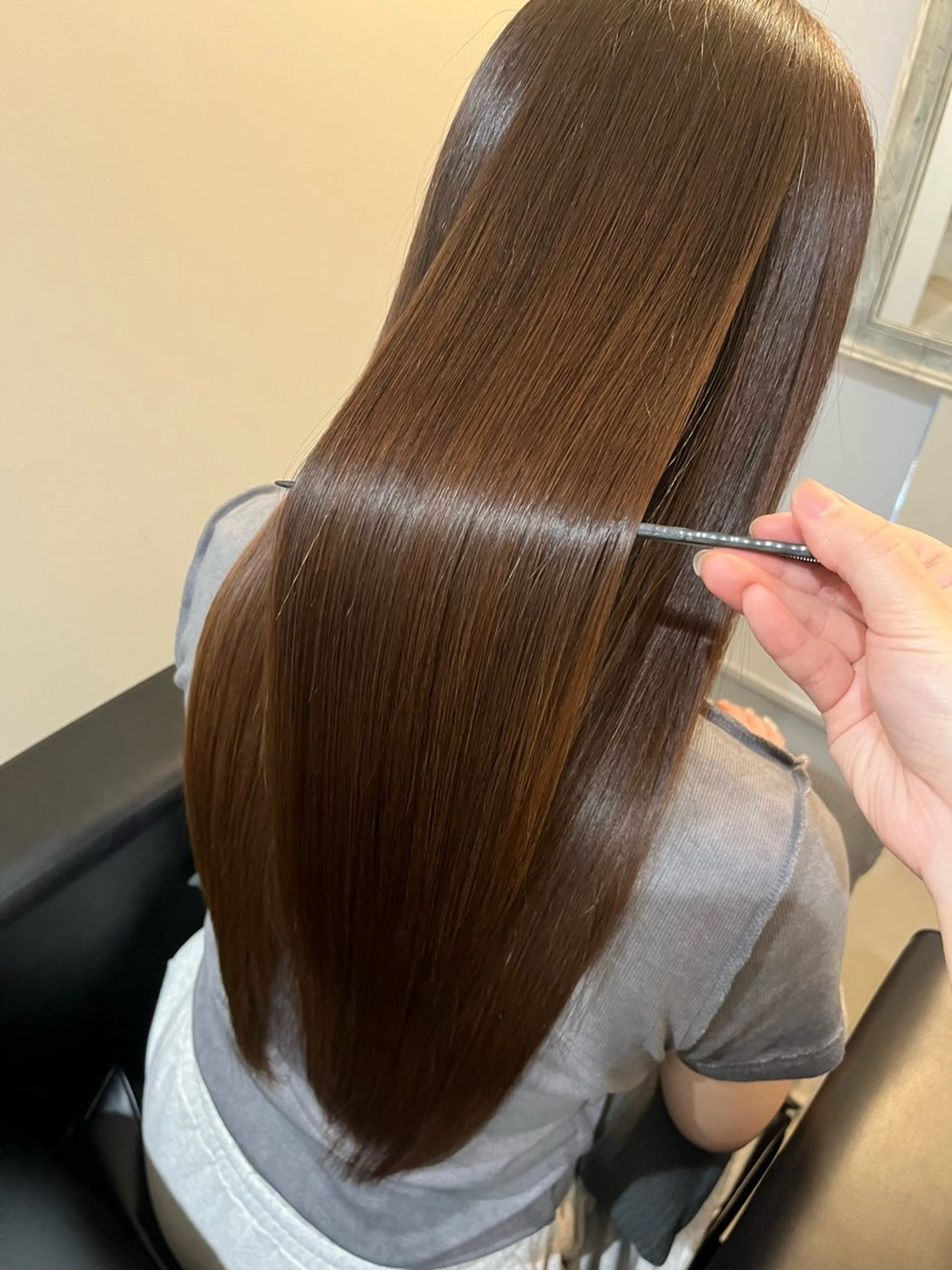 ロング 髪質改善 ロング トリートメント カット トリートメント 錦糸町個室/髪質改善 専門店🤍マエストロのヘアスタイル