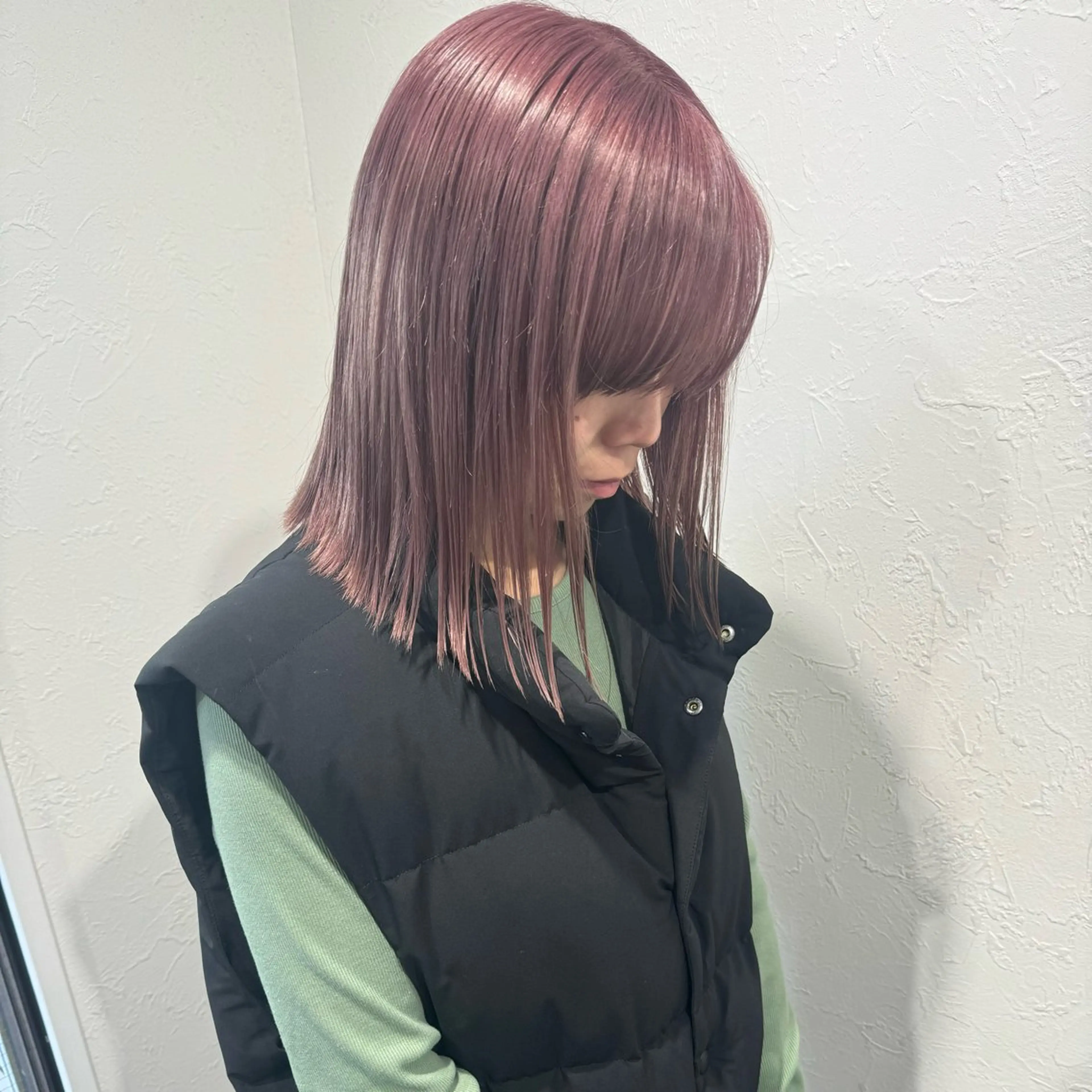 セミロング カラー IwAsh  大和駅店所属・shiho .のヘアスタイル