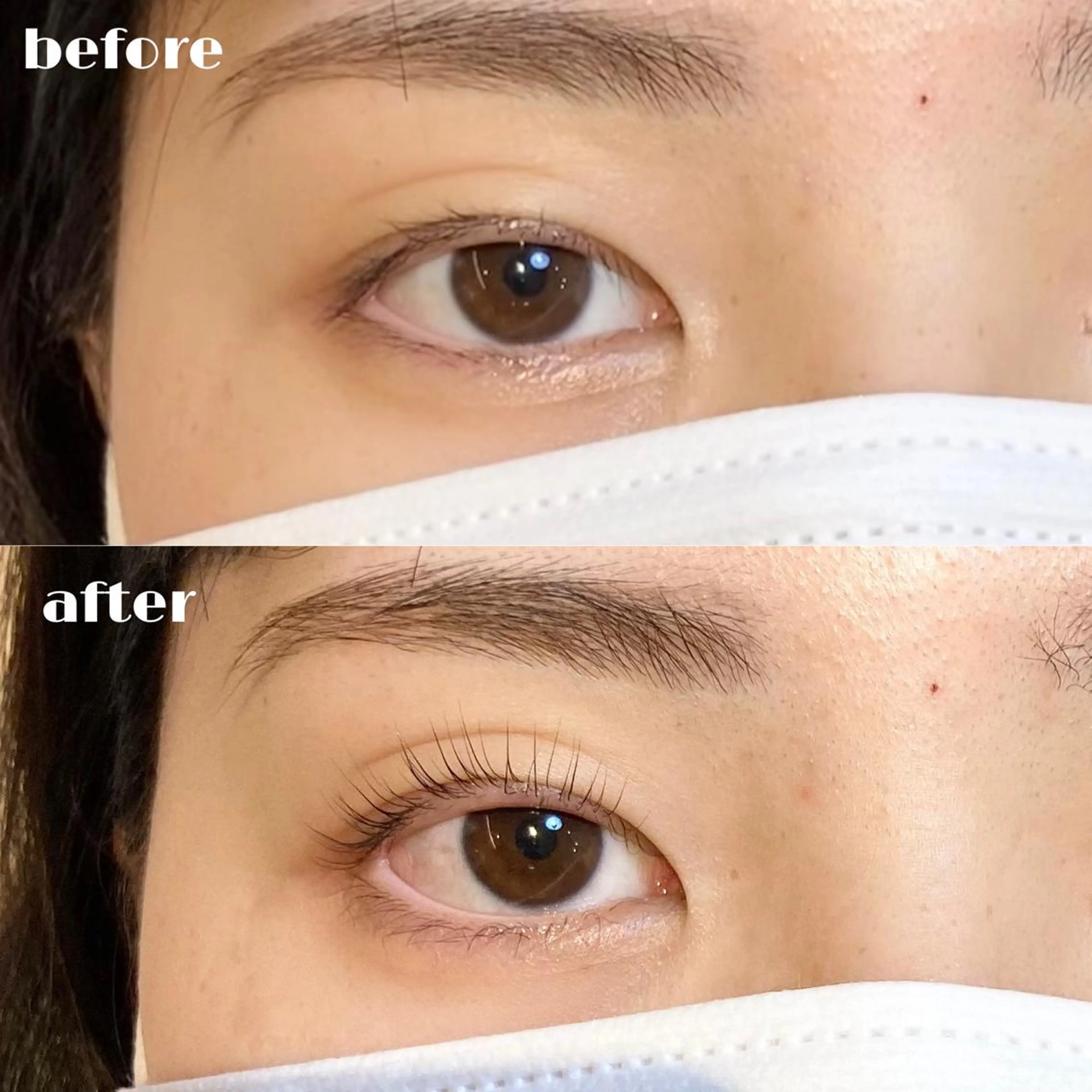 キッズ マツエク・マツパ パリジェンヌラッシュリフト sola: neolive出沼のマツエク・マツパデザイン