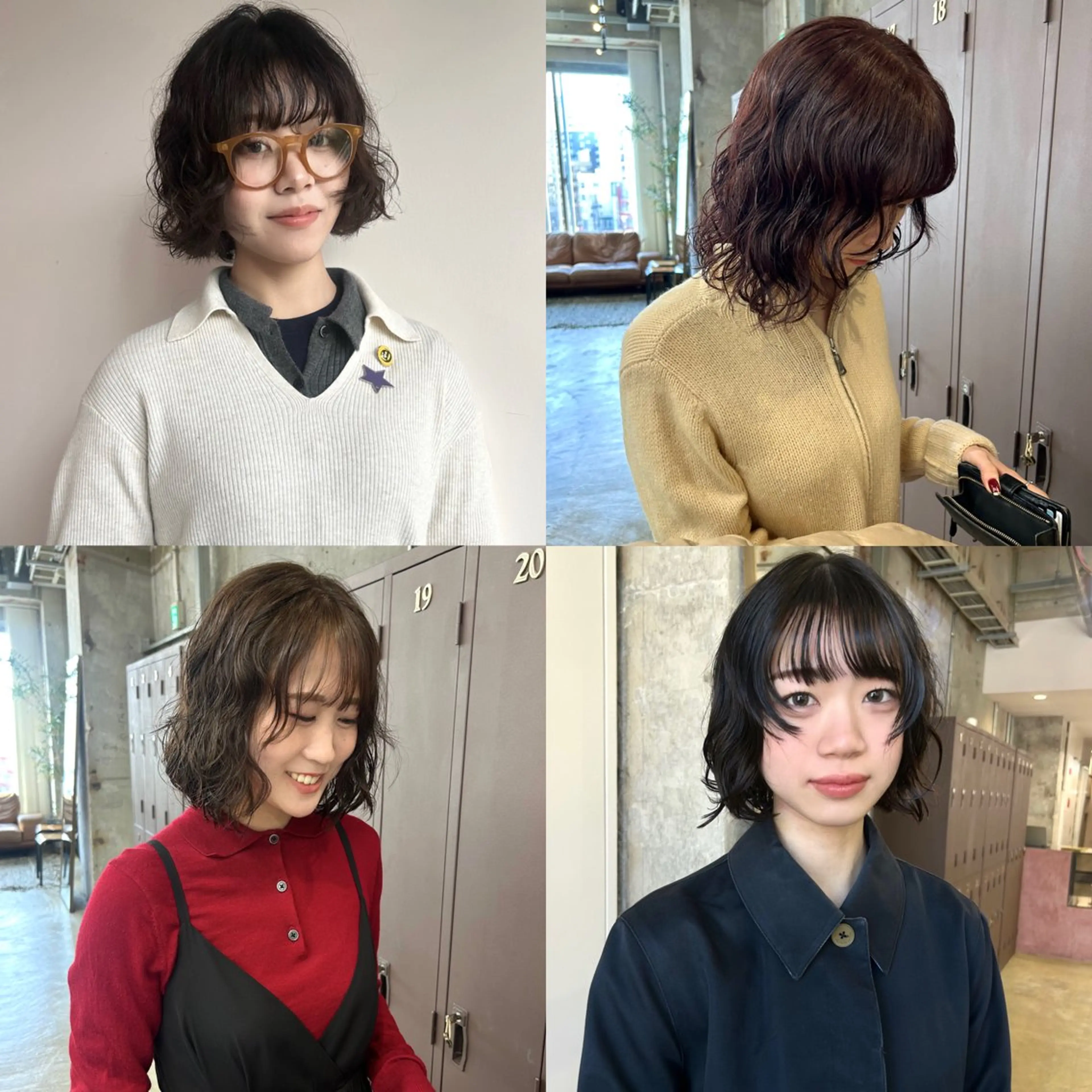 ミディアム パーマ ミディアムパーマ ストレートパーマ カット パーマ 伊藤ほのか/パーマ /酸性ストレートのヘアスタイル