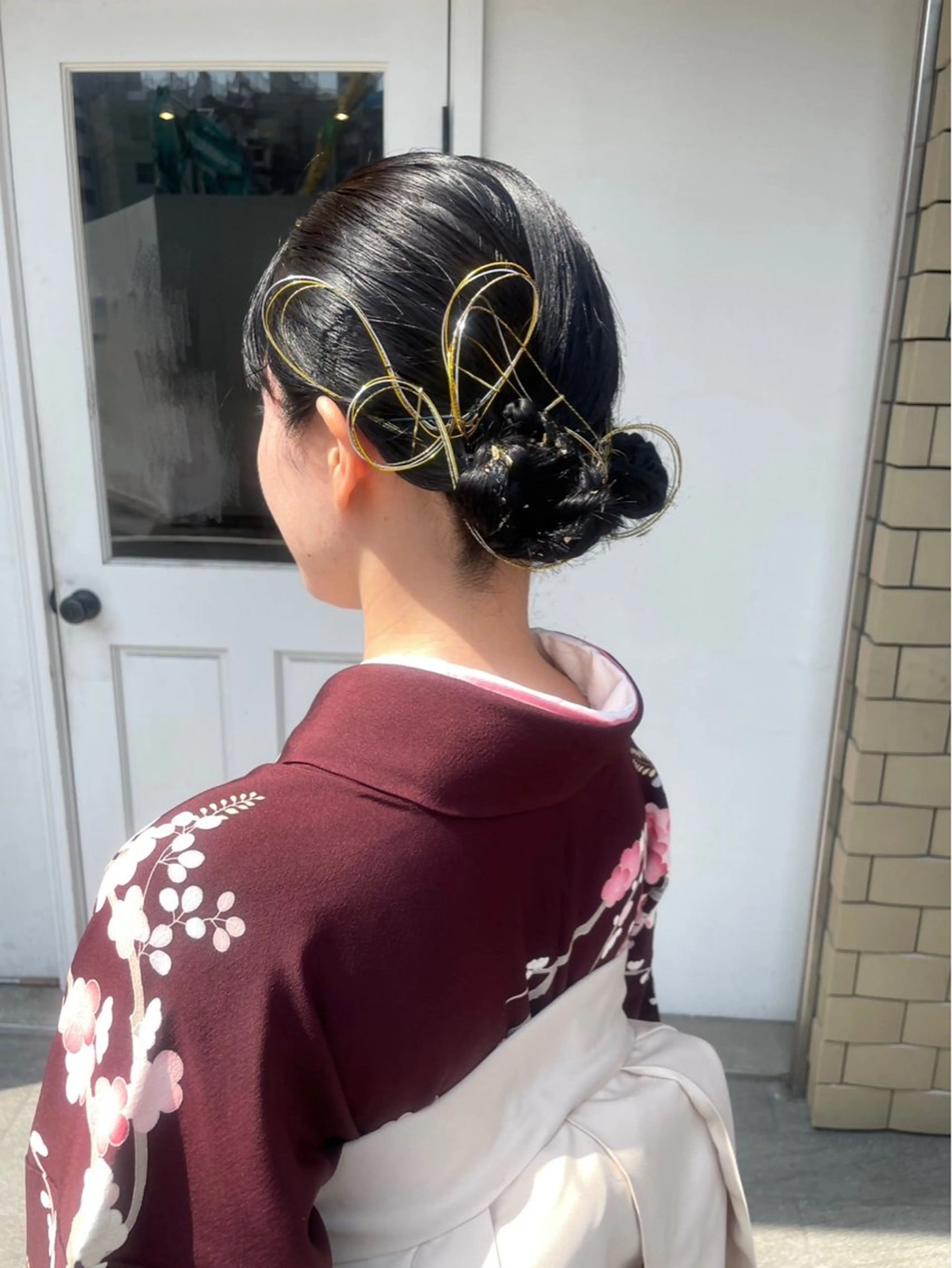 セミロング ヘアアレンジ 美髪× ヘアセット✨Araiのヘアスタイル