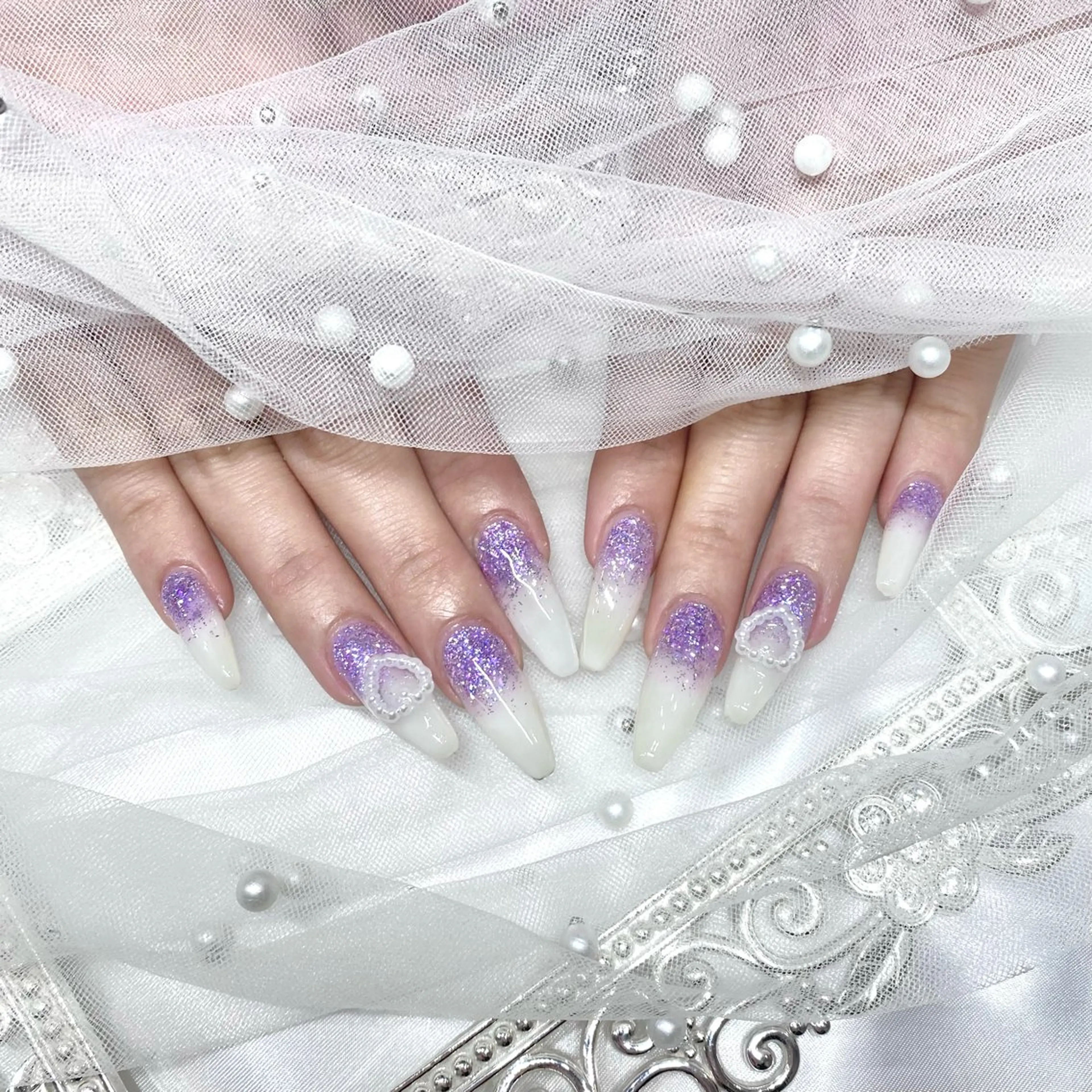 ネイル ハンドネイル Yveil 心斎橋店 hirokoのネイルデザイン