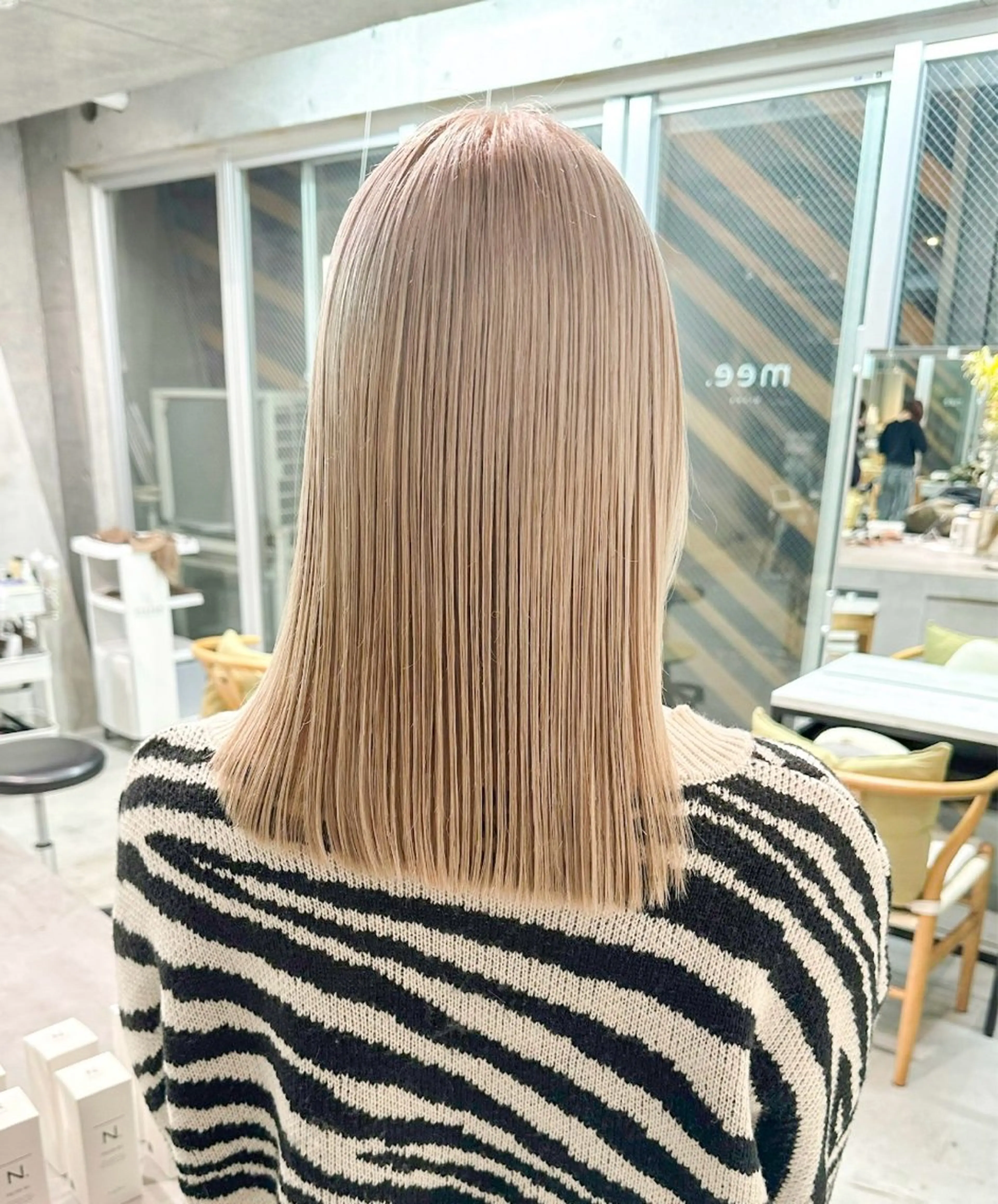 セミロング カラー アイブロウモデル 募集中🍒/北爪まゆのヘアスタイル