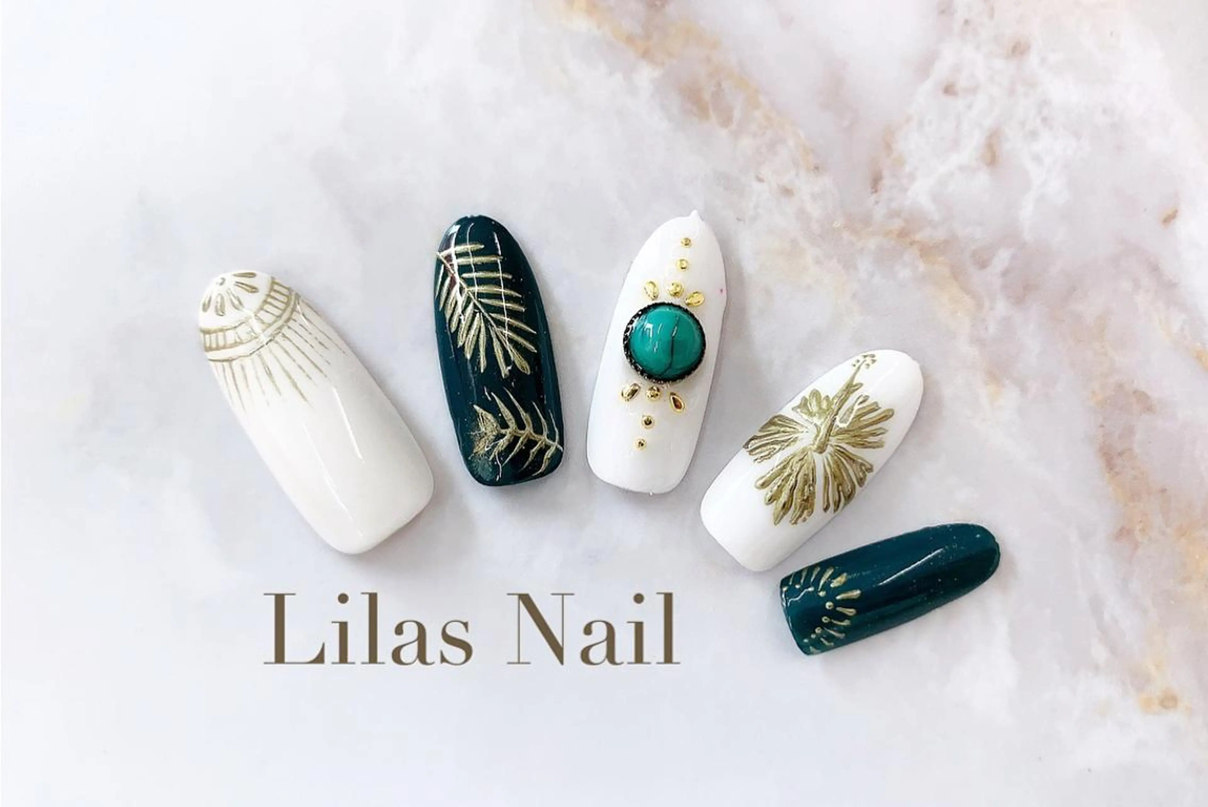 ネイル アートネイル ジェルネイル ハードジェル ロングネイル ニュアンスネイル Lilas Nailのネイルデザイン