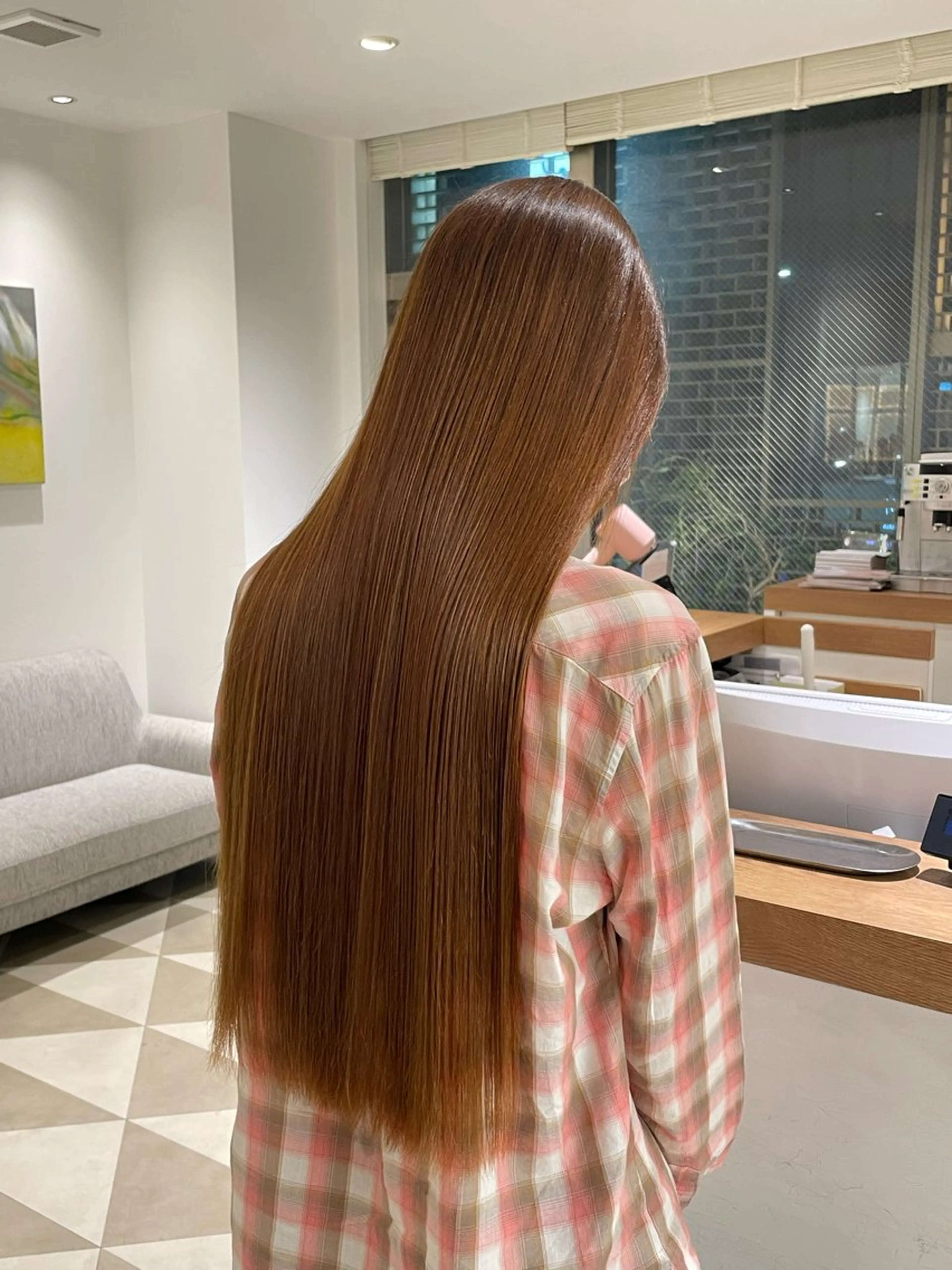 ロング カラー パーマ無料モデル様 募集中💖ゆりのヘアスタイル