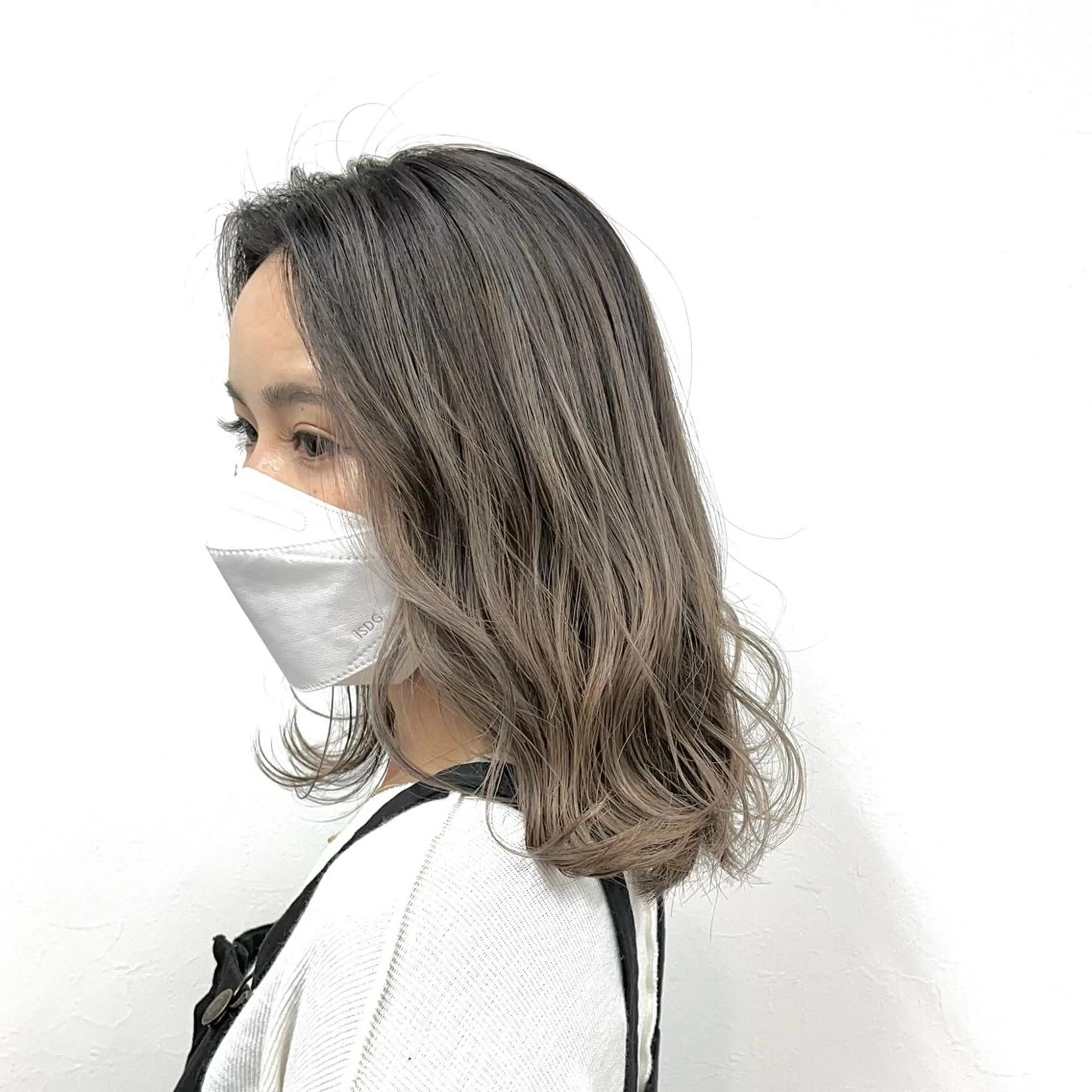 ミディアム カラー ✨韓国/外国人風✨ 江原巧のヘアスタイル