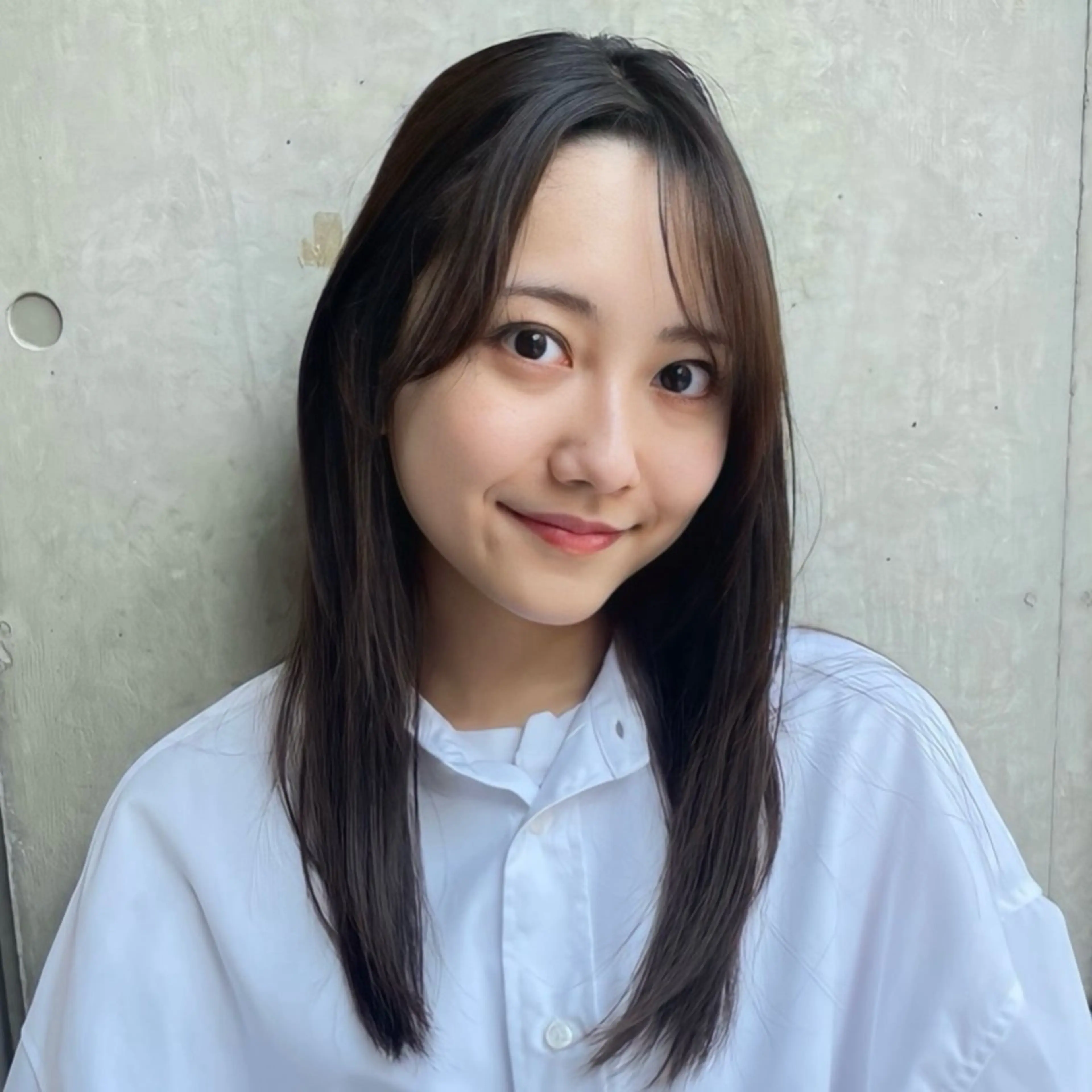 ロング クロスパーマ×曲がる 縮毛矯正🫧あゆみのヘアスタイル