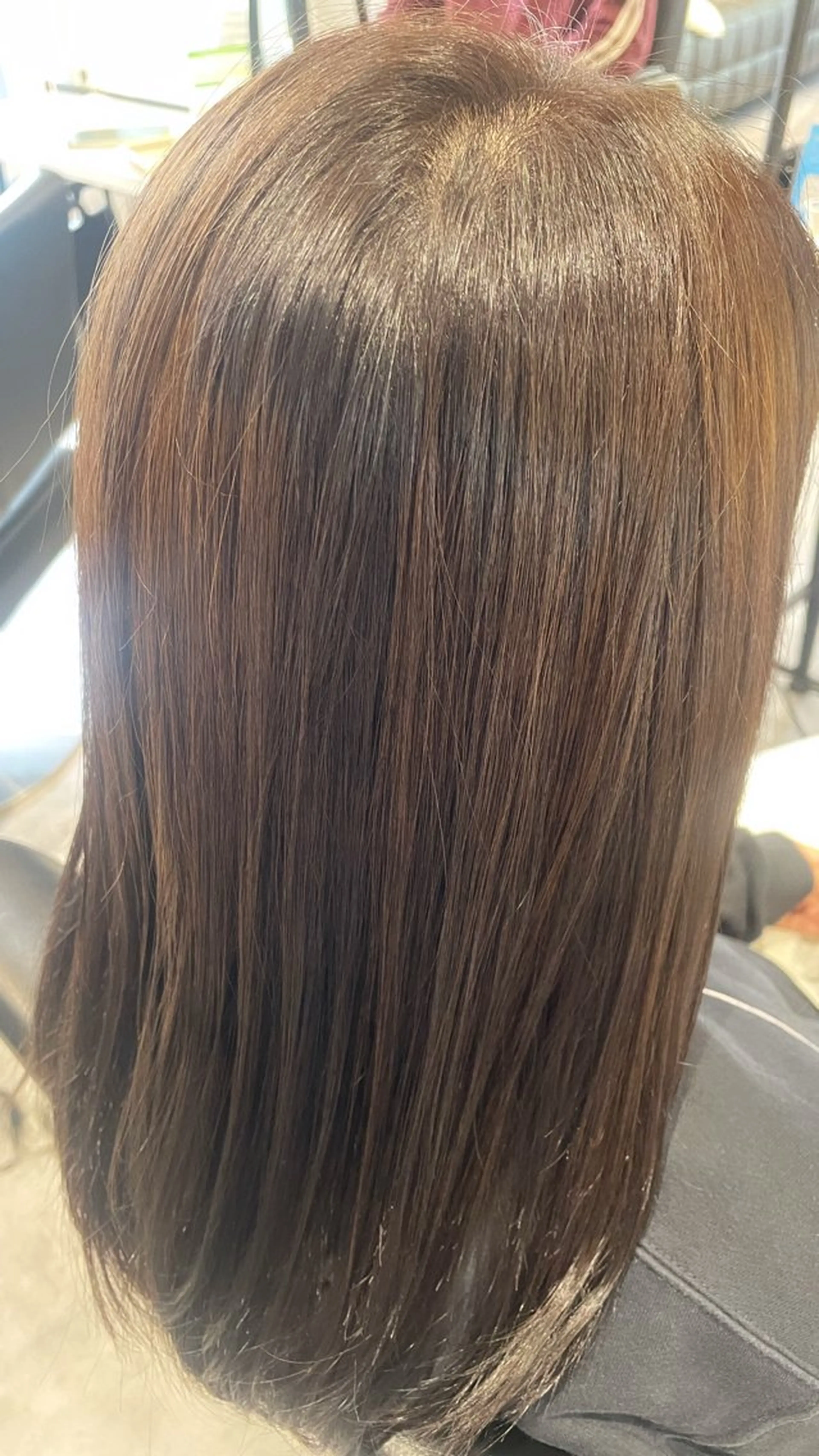 ロング カラー 山内 彩愛のヘアスタイル