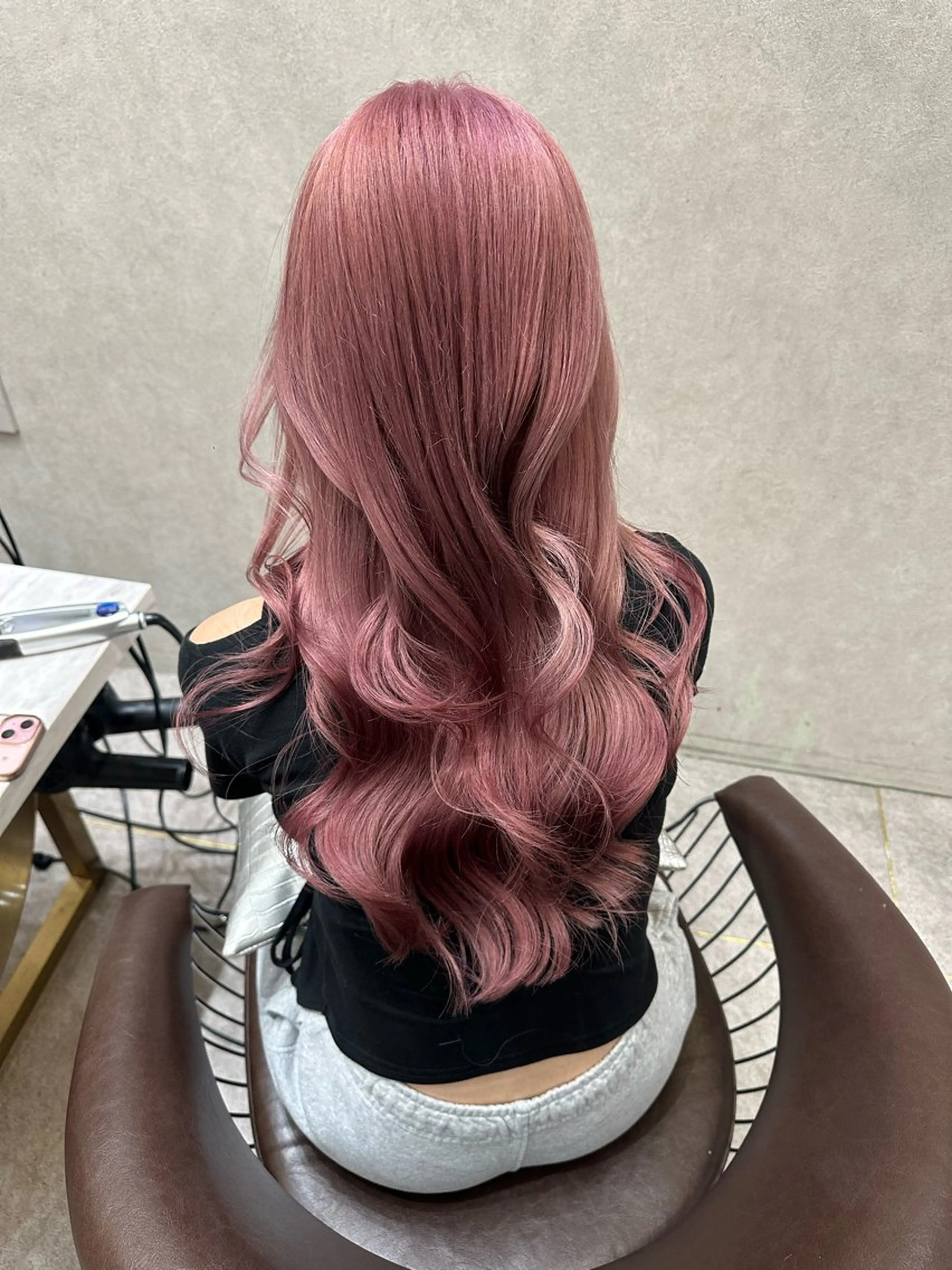 セミロング ヘアカラー トリートメント Lond  mare 🦋ayana🦋のヘアスタイル