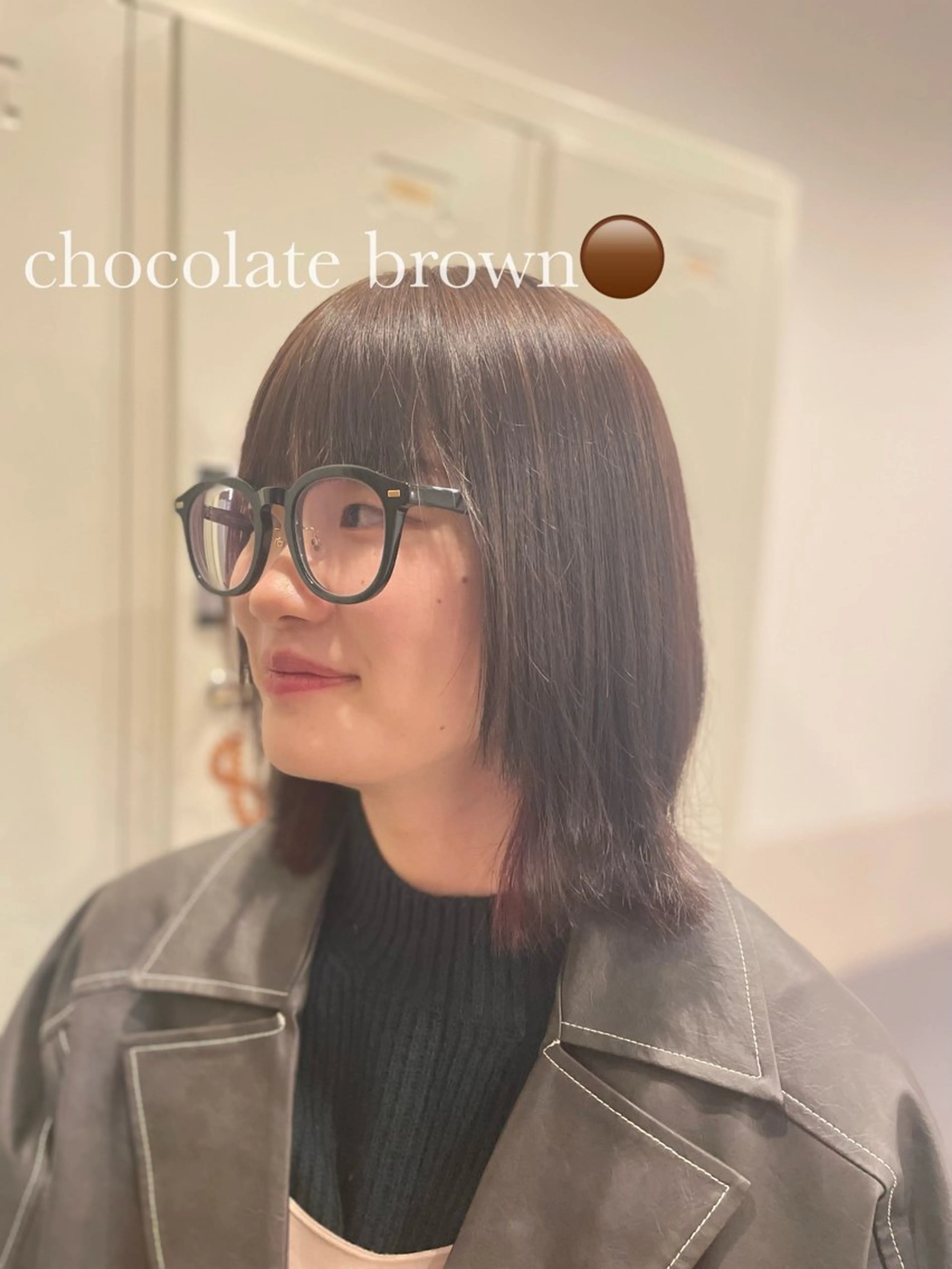 ミディアム チョコレートブラウン ヘアカラー マサキ/メンズカット カラー/モデル募集中のヘアスタイル