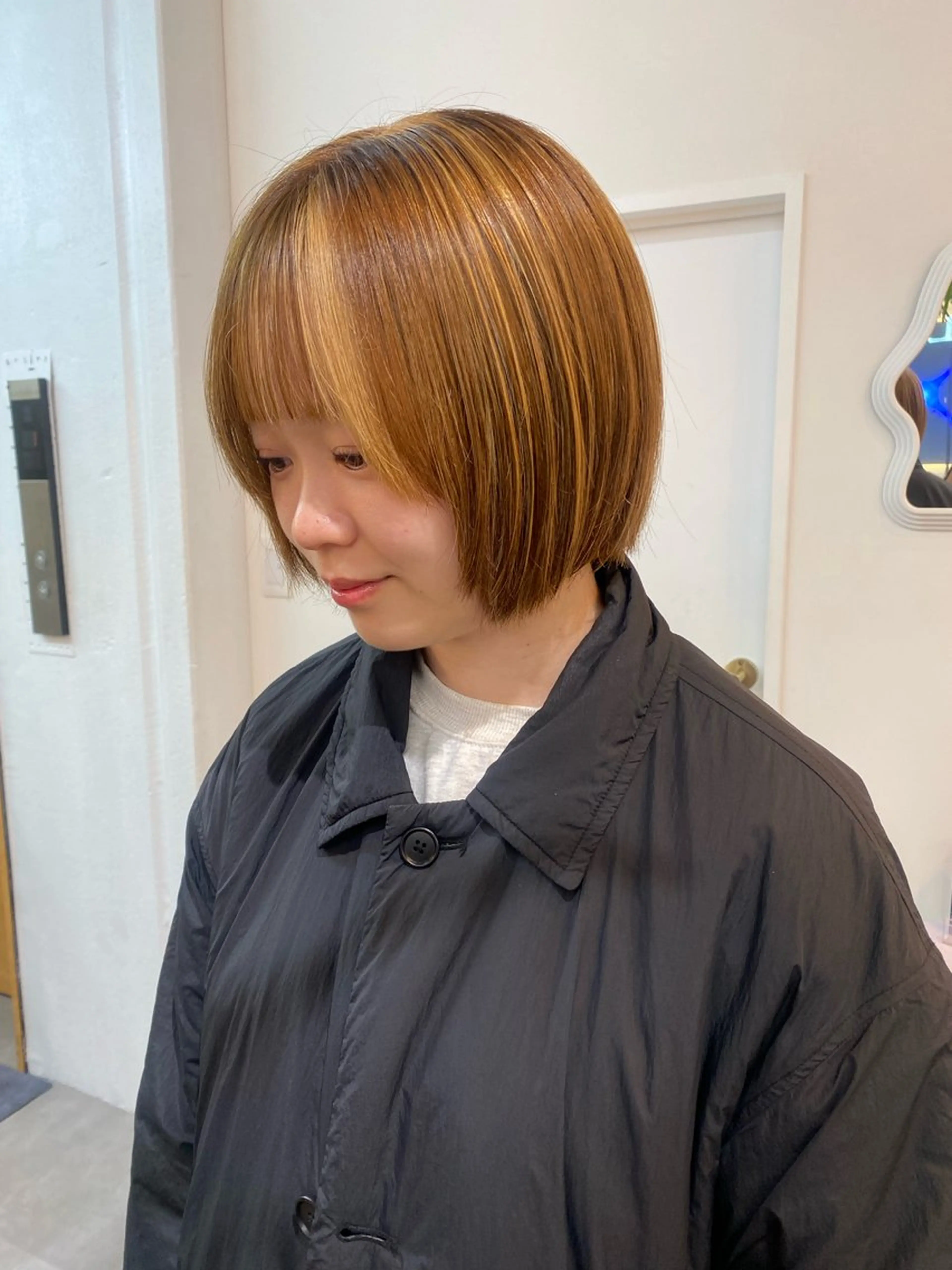 ショート カラー デザインカラー ichika/福岡 /透明感カラー🤎のヘアスタイル