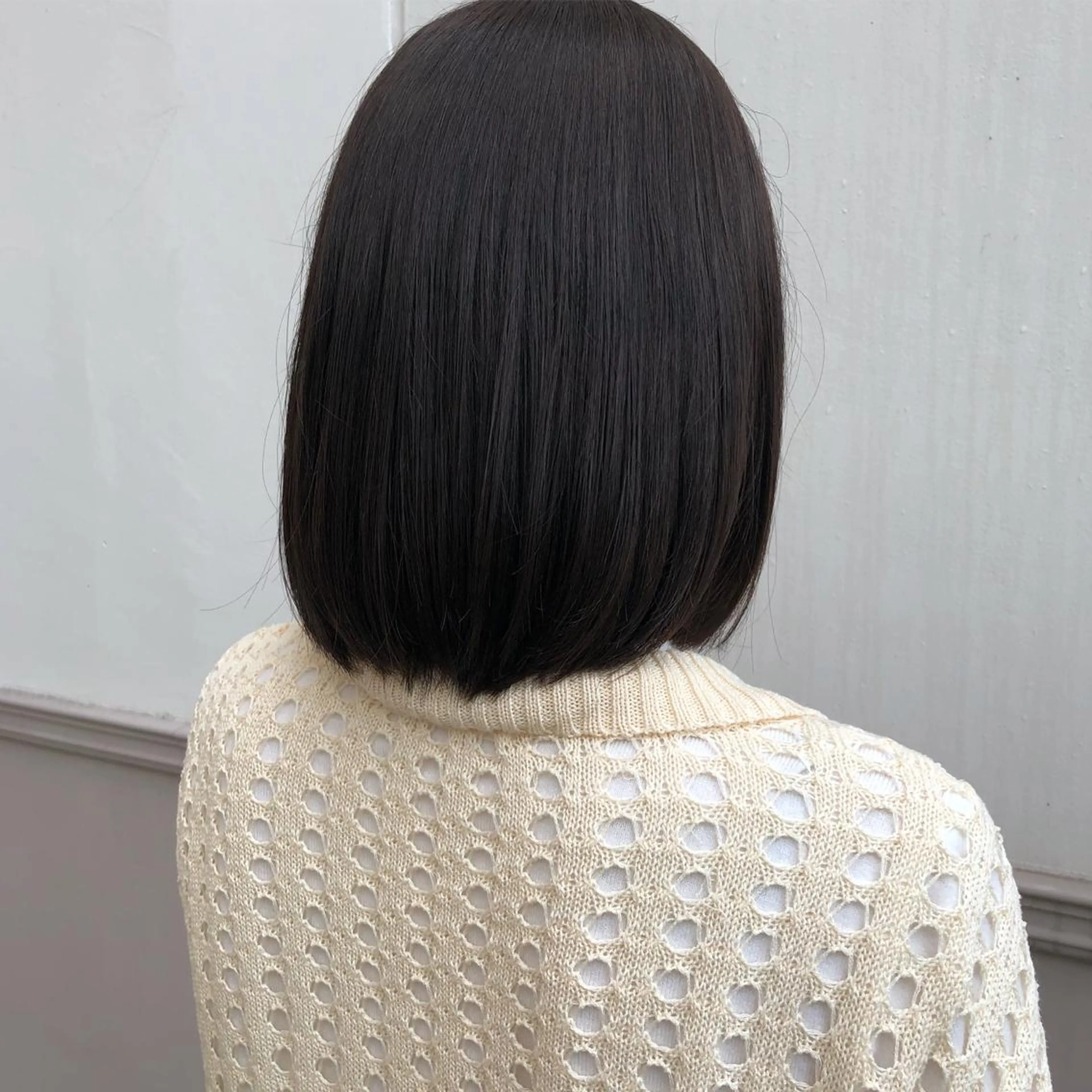ショート カラー ブラウンカラー 足立 千咲のヘアスタイル